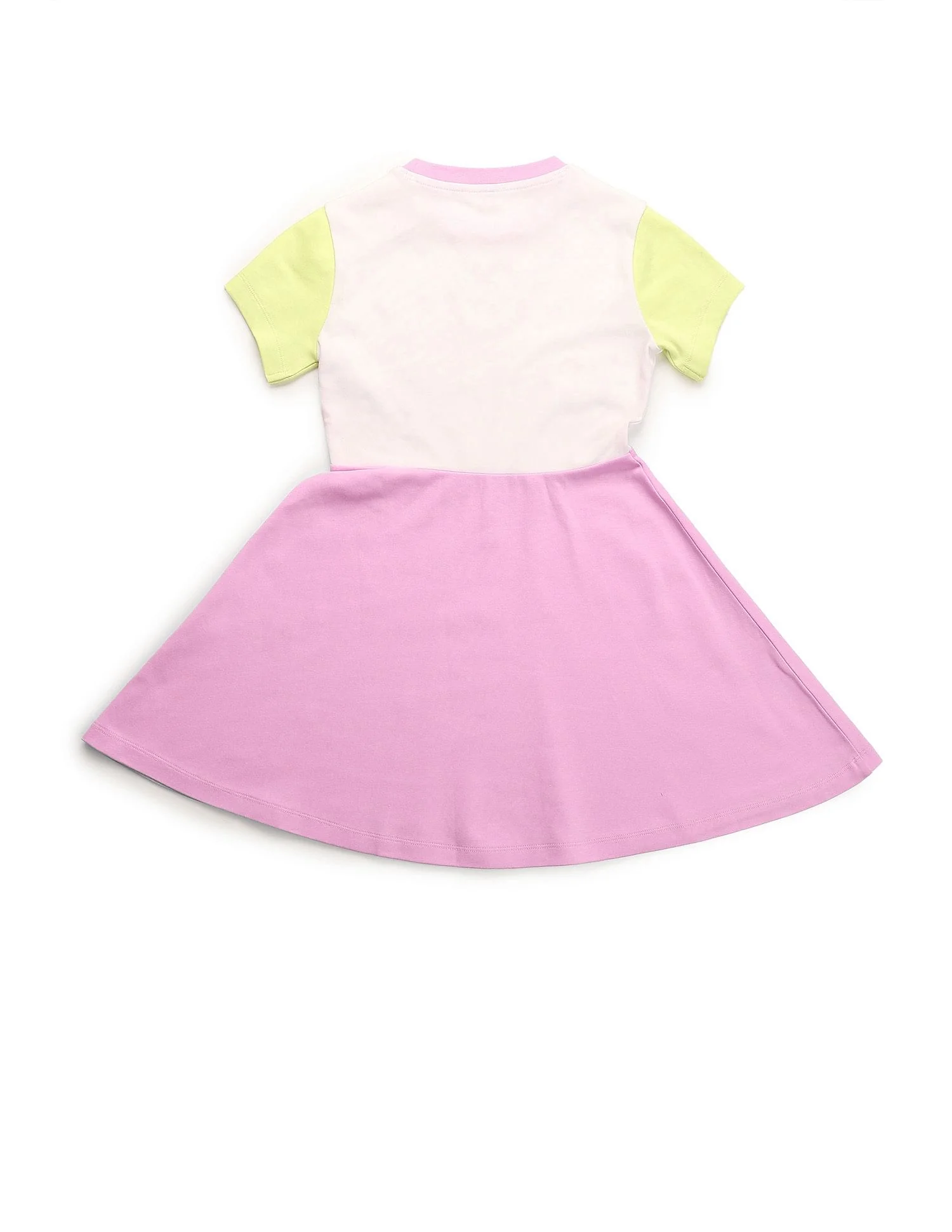 Girls Colorblocked Fit And Flare Dress - Image 7