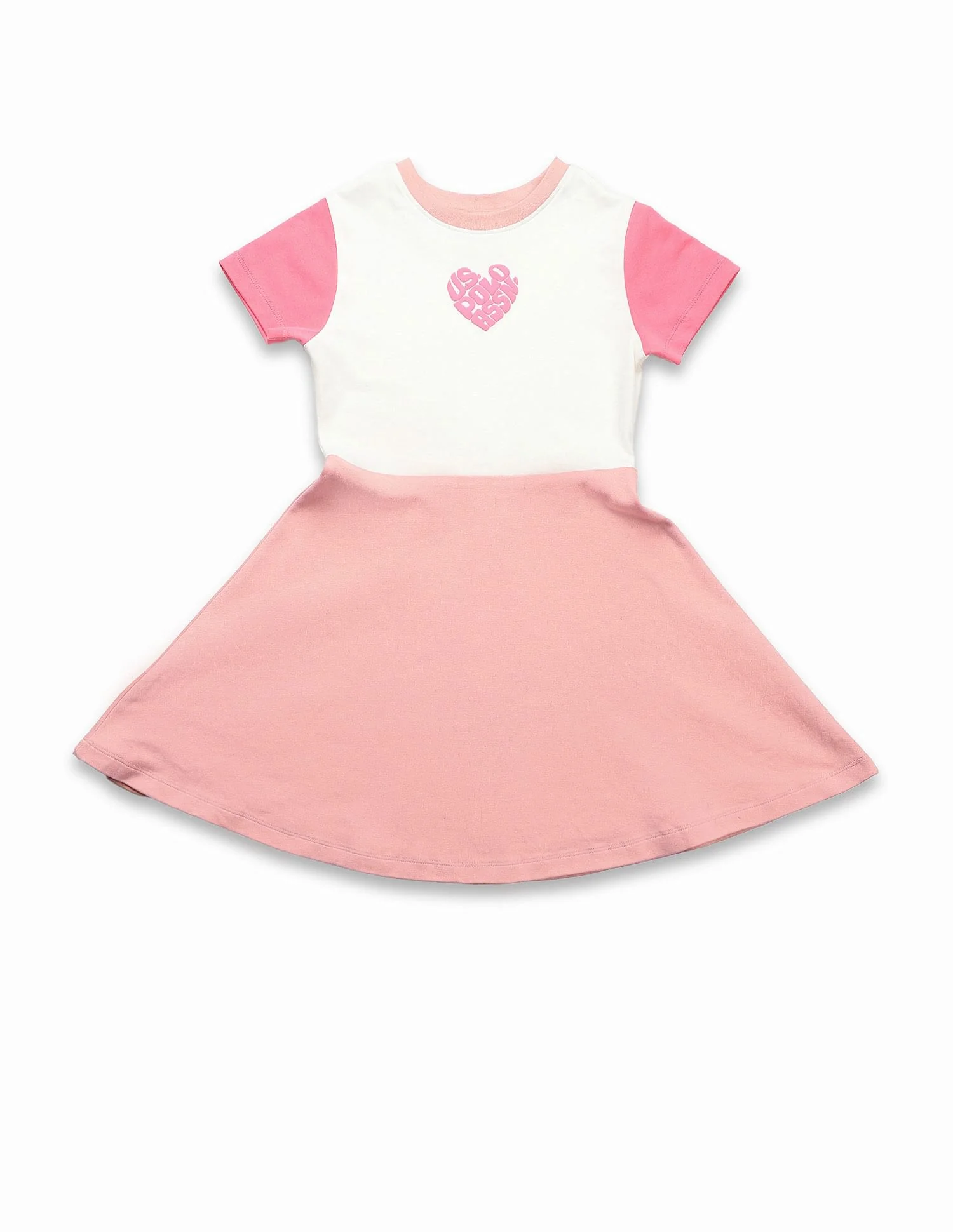 Girls Colorblocked Fit And Flare Dress - Image 6