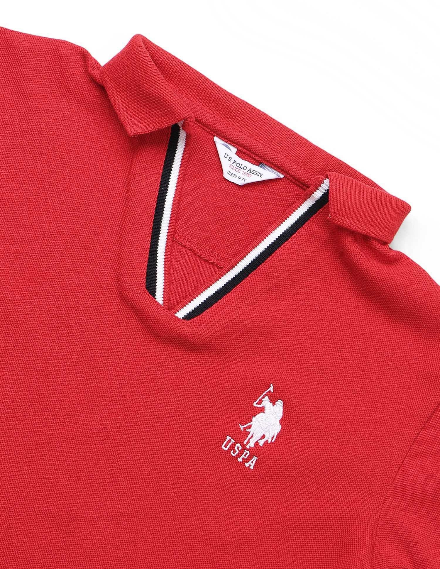 Girls Cotton Soccer Style Polo Shirt - Image 9