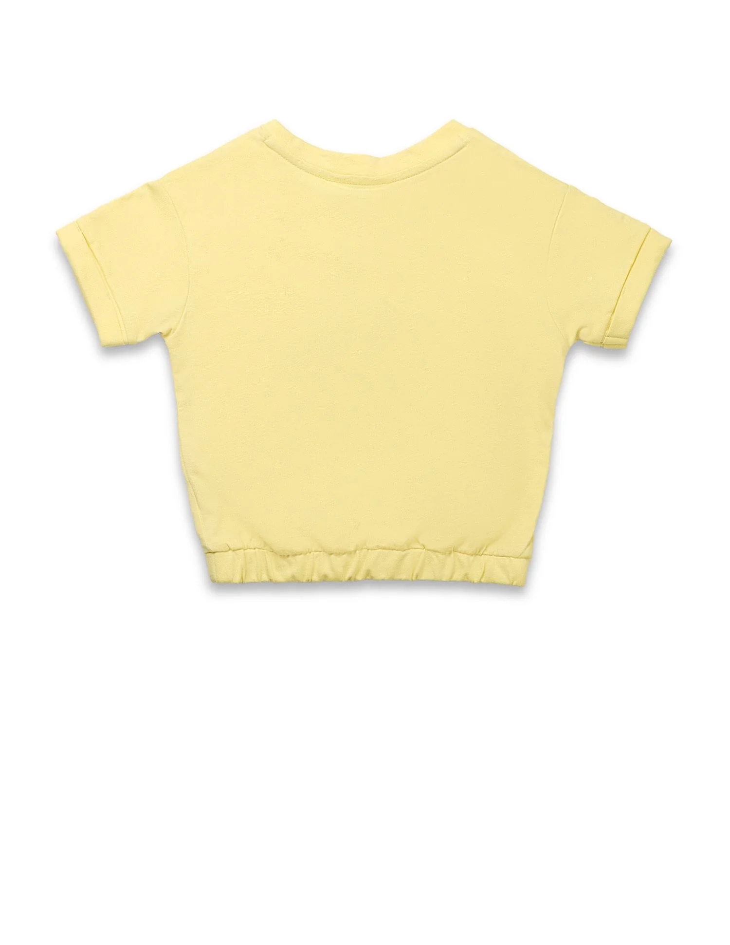 Girls Crest Embroidered Cotton T-Shirt - Image 7