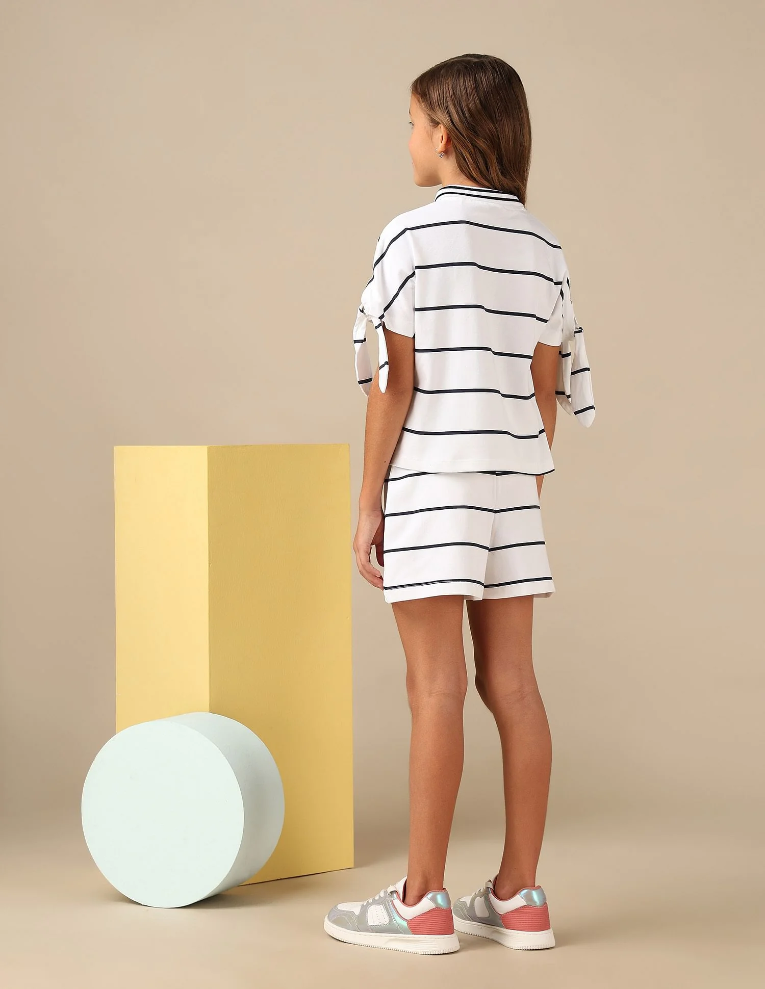 Girls Cruise Nautical Polo Shirt - Image 3