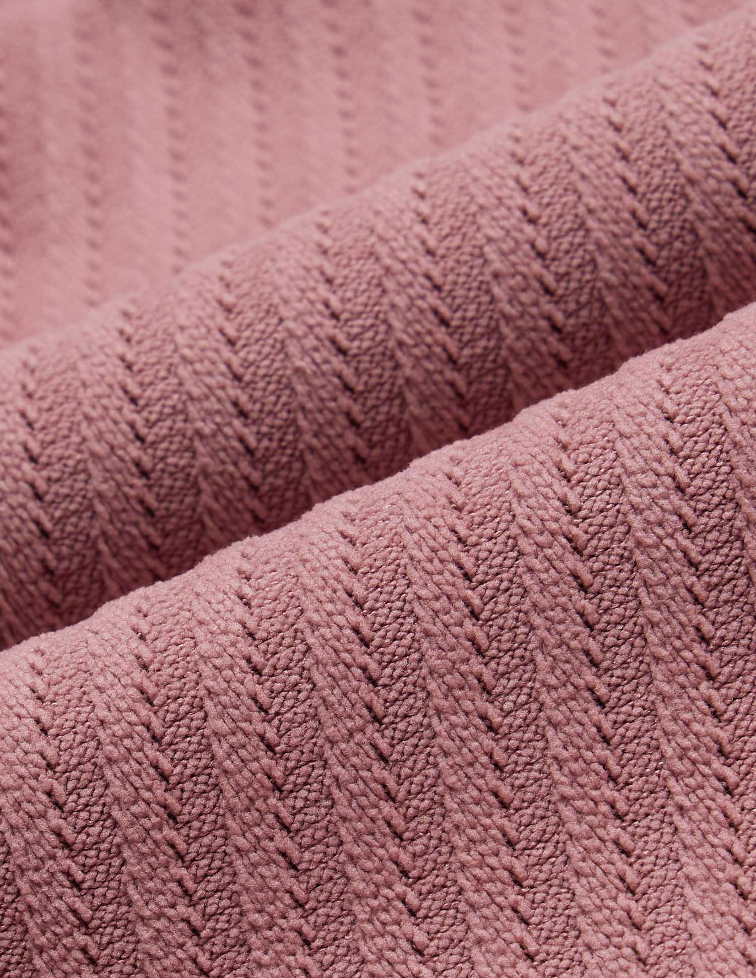 Girls Diagonal Striped Zipper Sweatshirt - Image 2