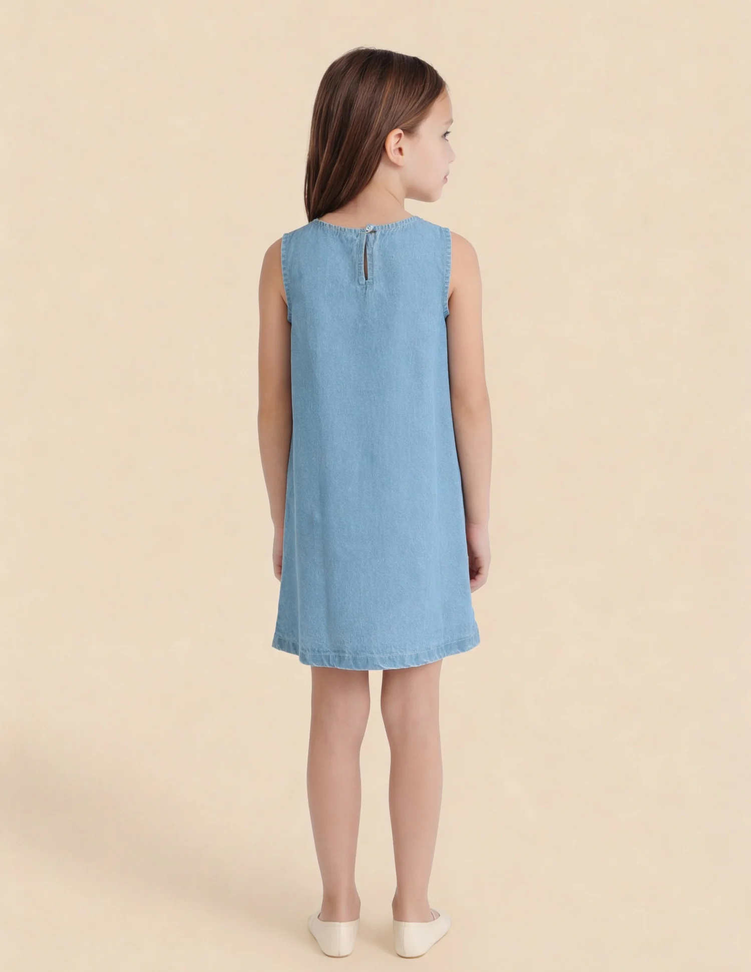 Girls Embellished A-line Dress - Image 4