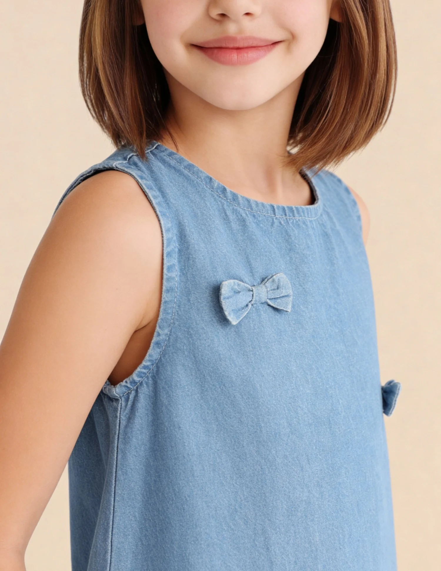 Girls Embellished A-line Dress - Image 5
