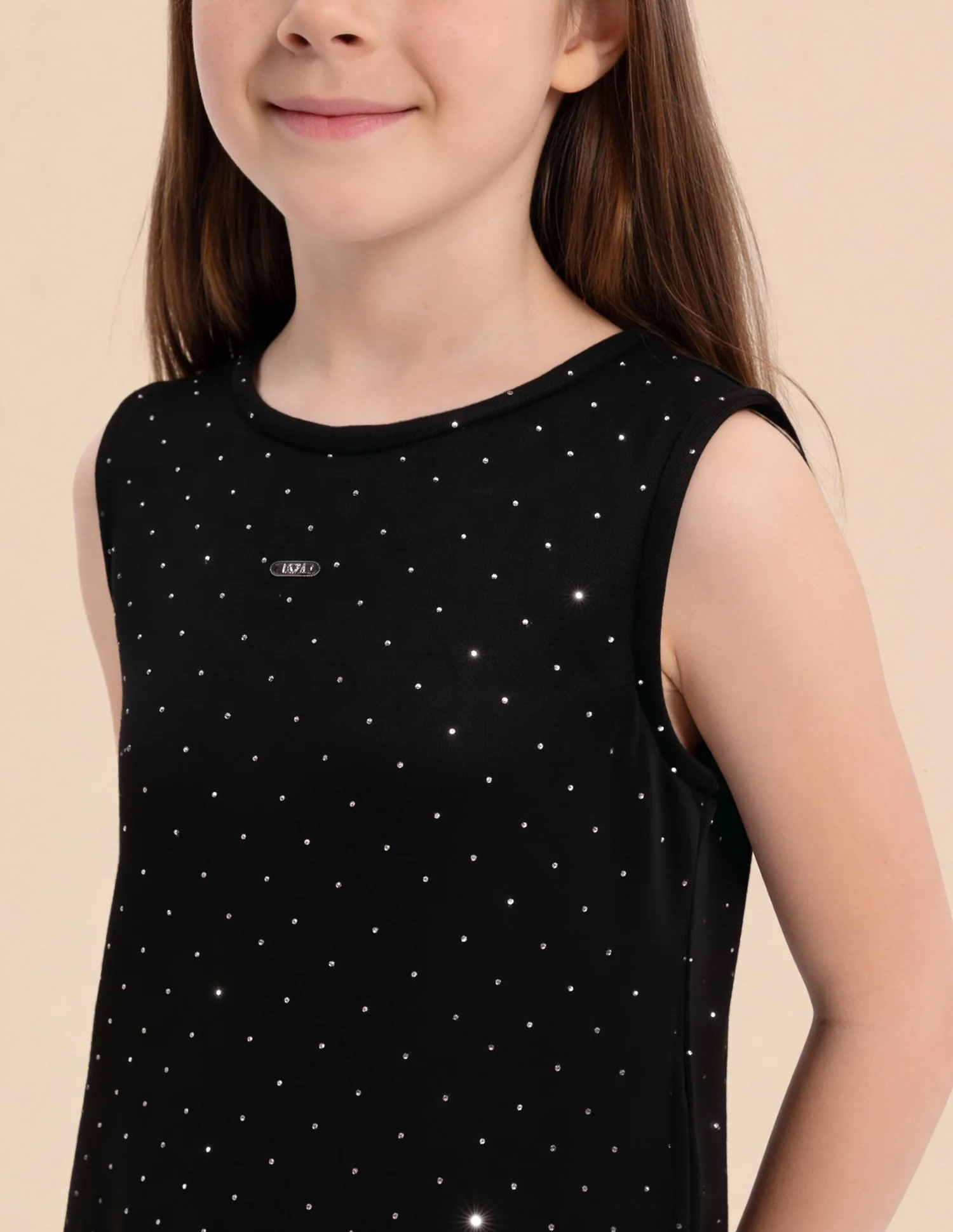 Girls Embellished A-Line Dress - Image 5
