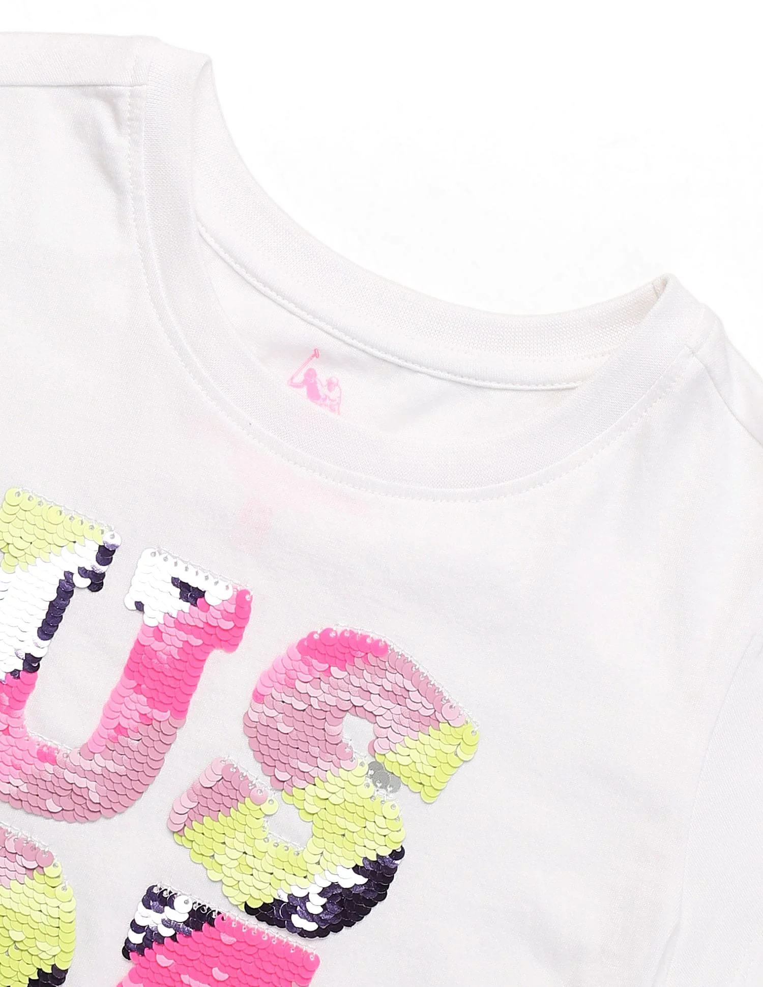 Girls Flip Sequins Regular Fit  T-Shirt - Image 9