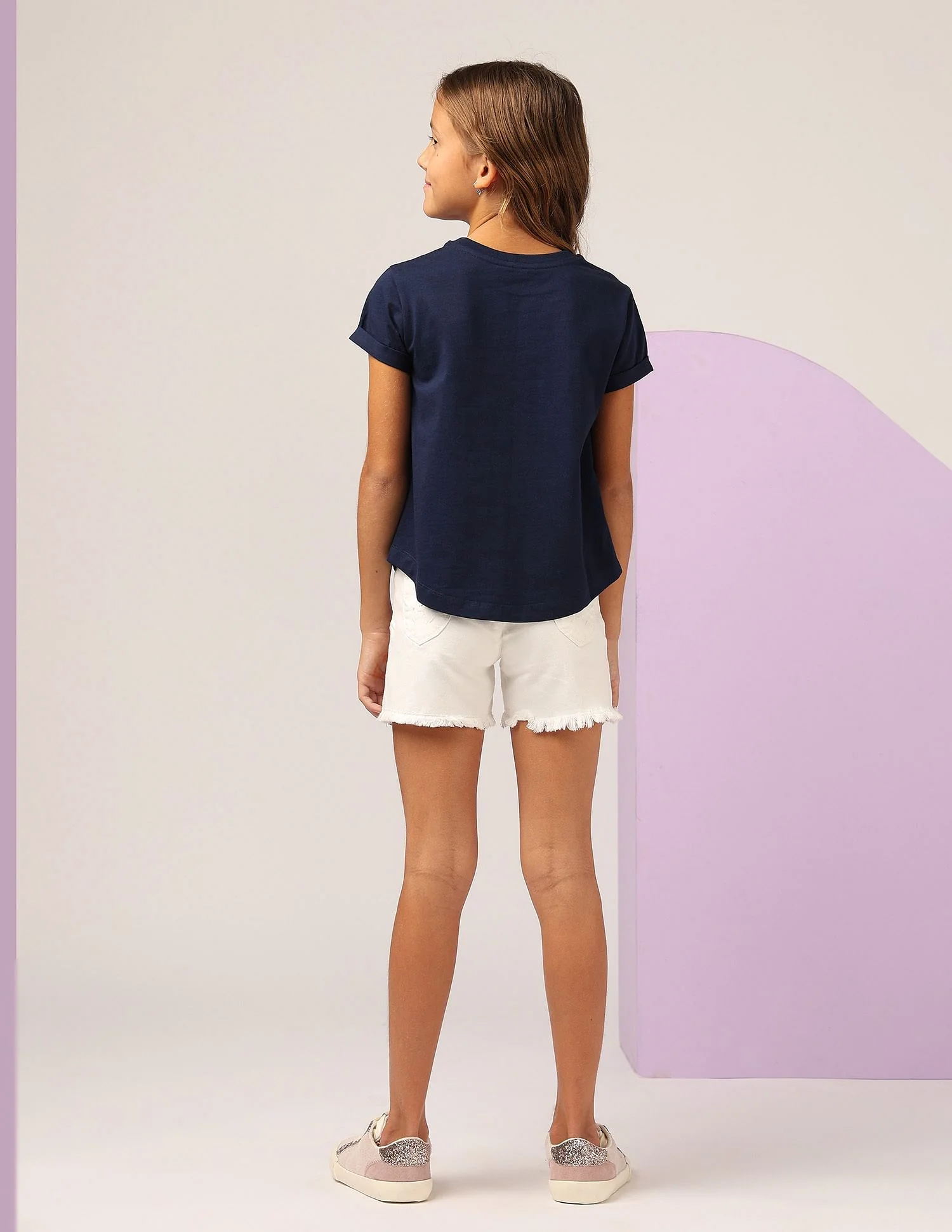 Girls Flip Sequins Relaxed Fit T-Shirt - Image 5