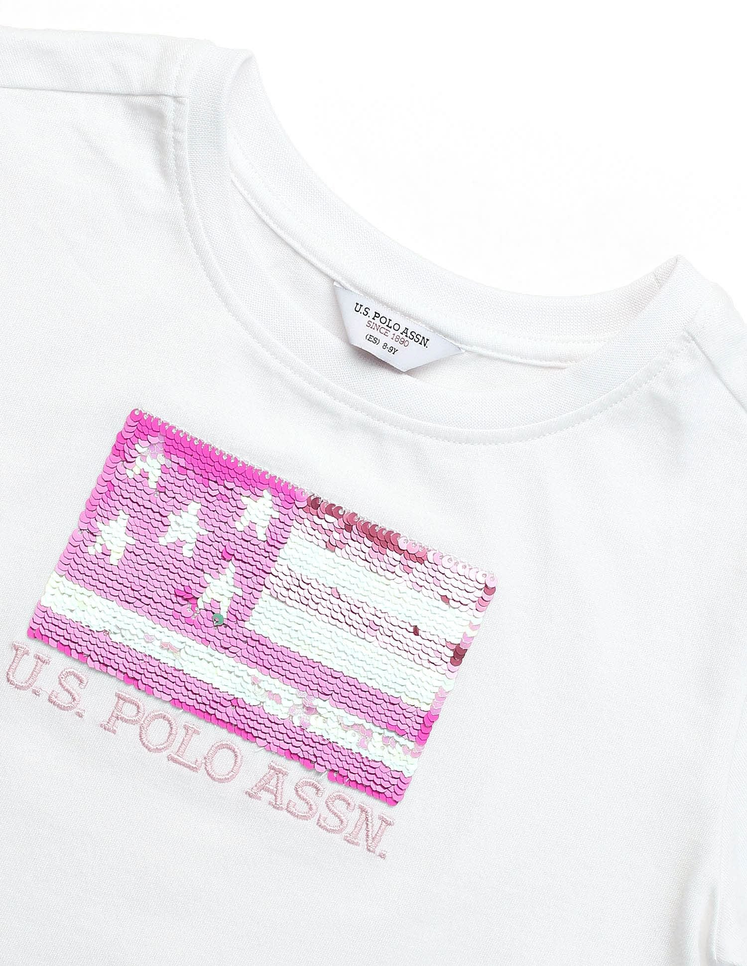 Girls Flip Sequins Relaxed Fit T-Shirt - Image 9