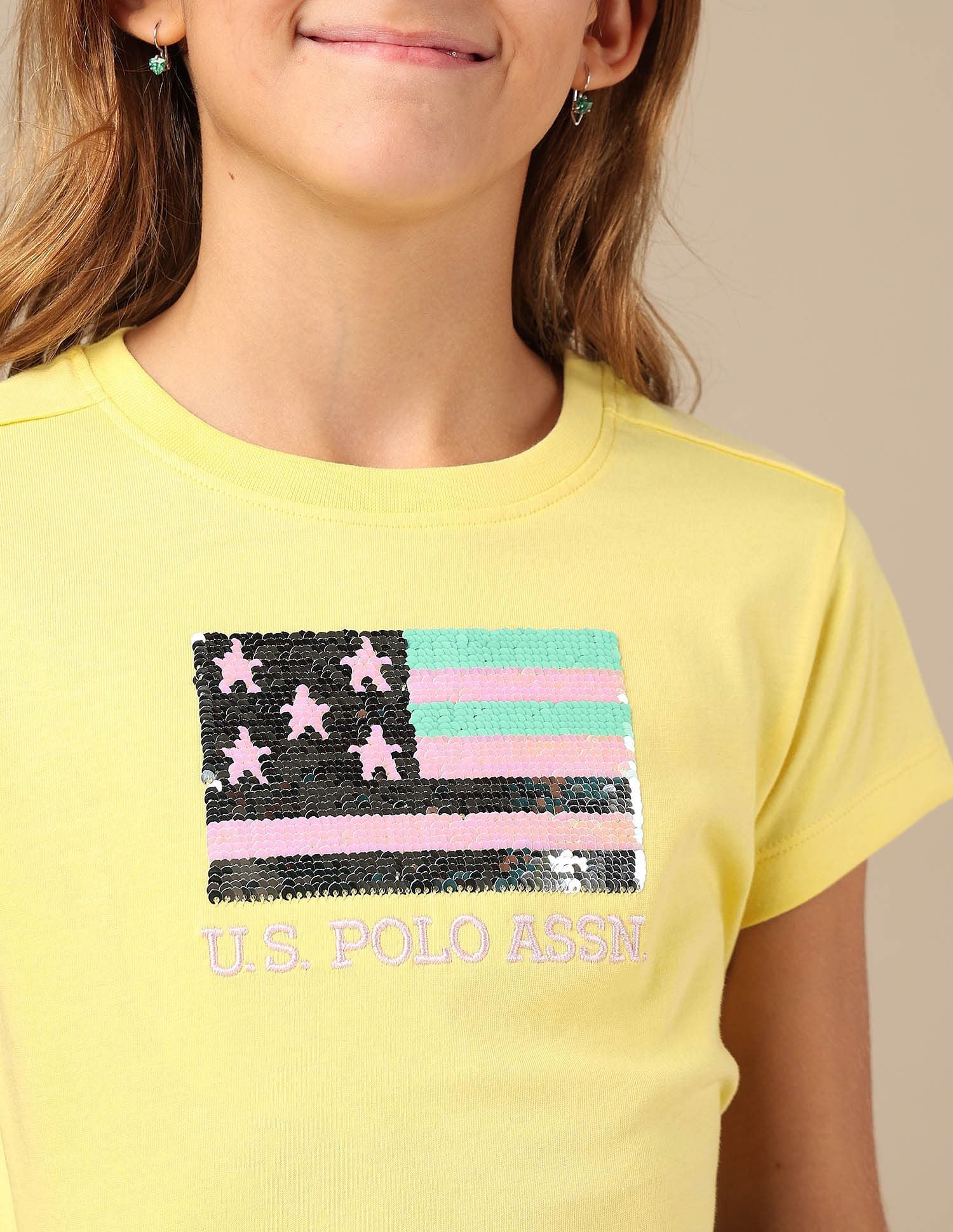 Girls Flip Sequins Relaxed Fit  T-Shirt - Image 10