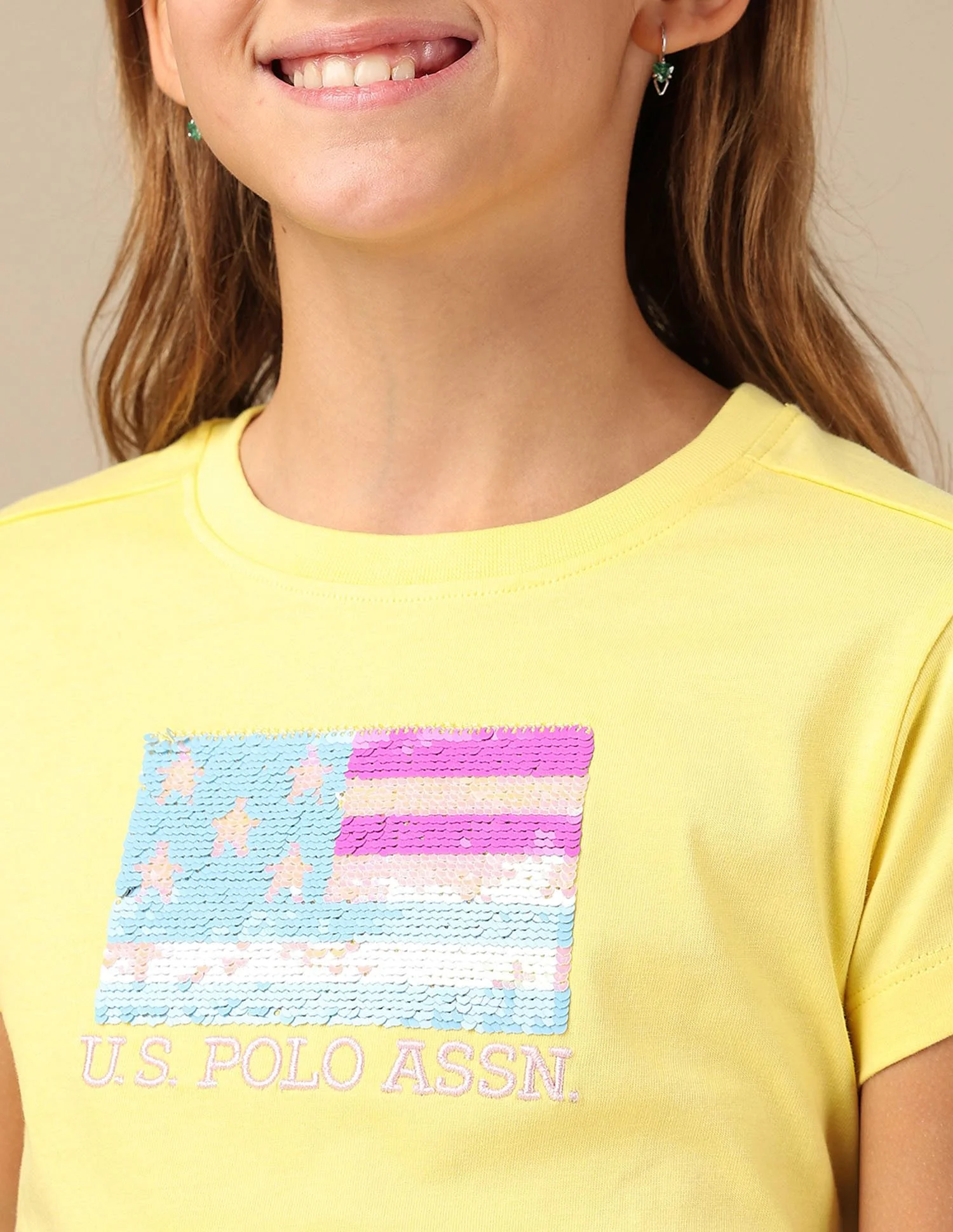 Girls Flip Sequins Relaxed Fit  T-Shirt - Image 6