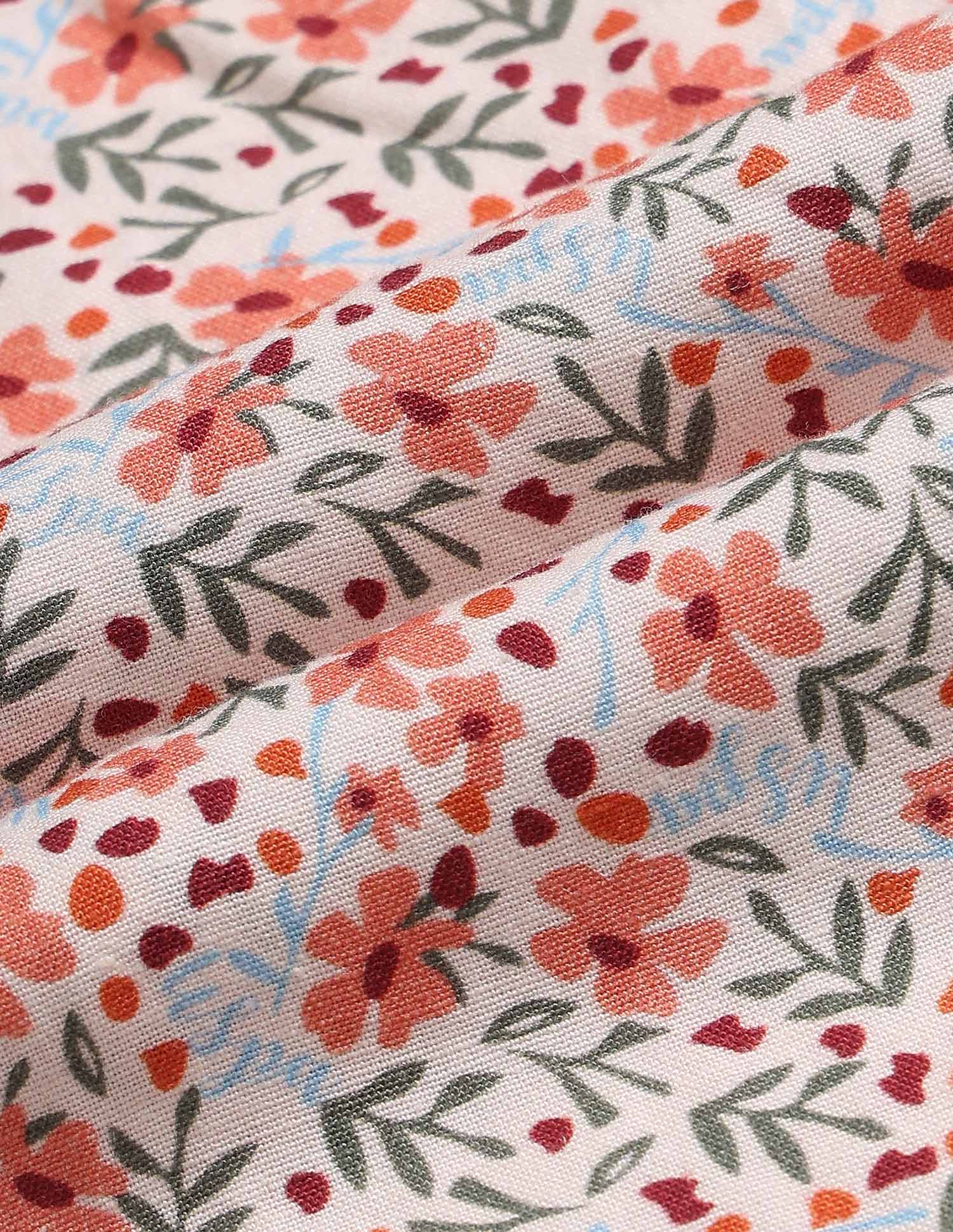 Girls Floral Brand Printed Top - Image 2