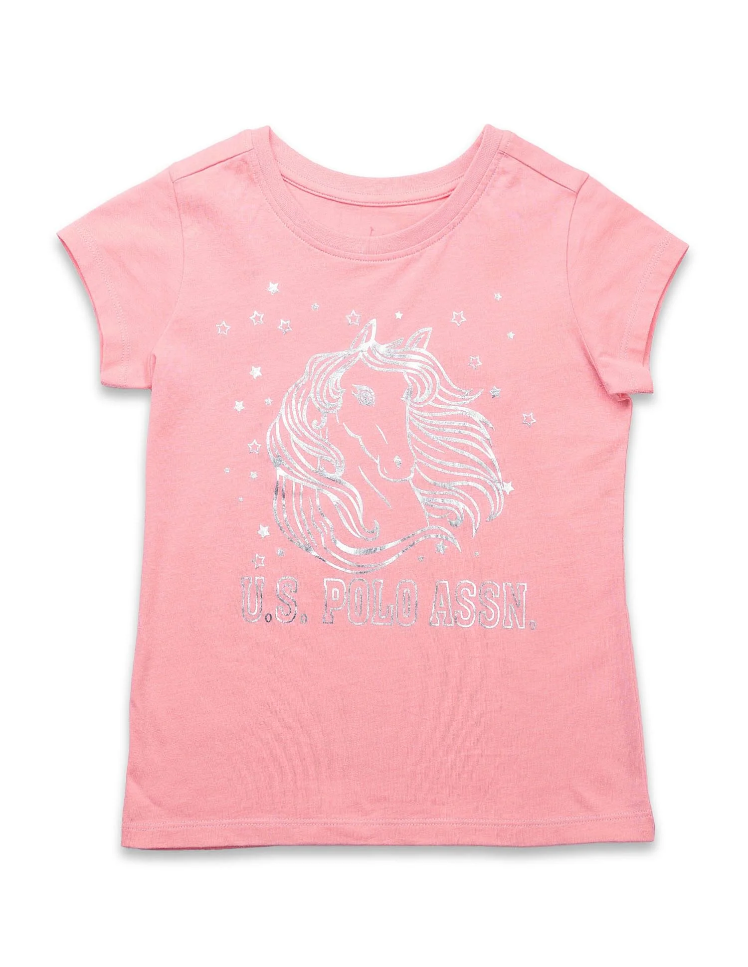 Girls Foil Print Regular Fit T-Shirt - Image 6
