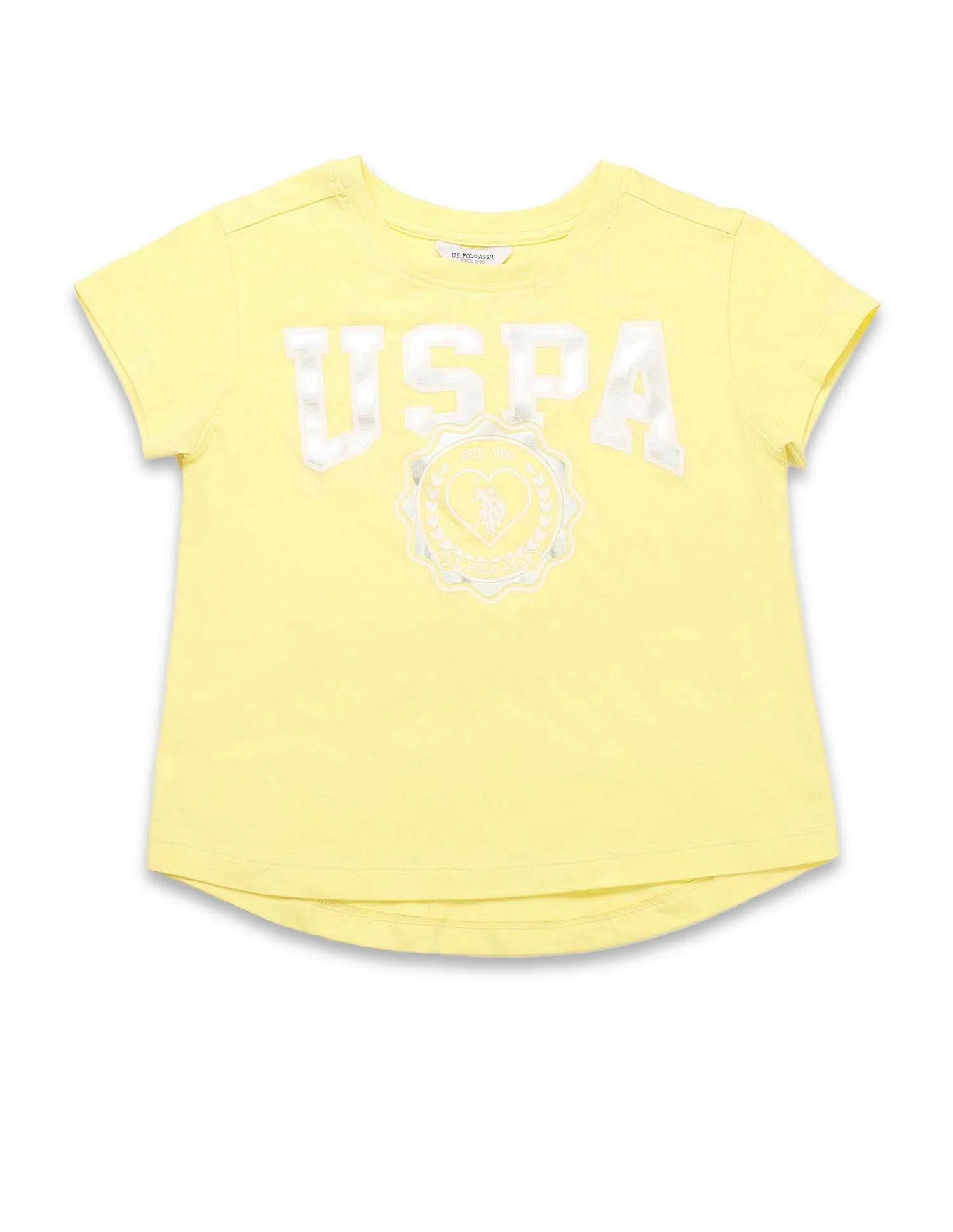 Girls Foil Print Relaxed Fit T-Shirt - Image 6