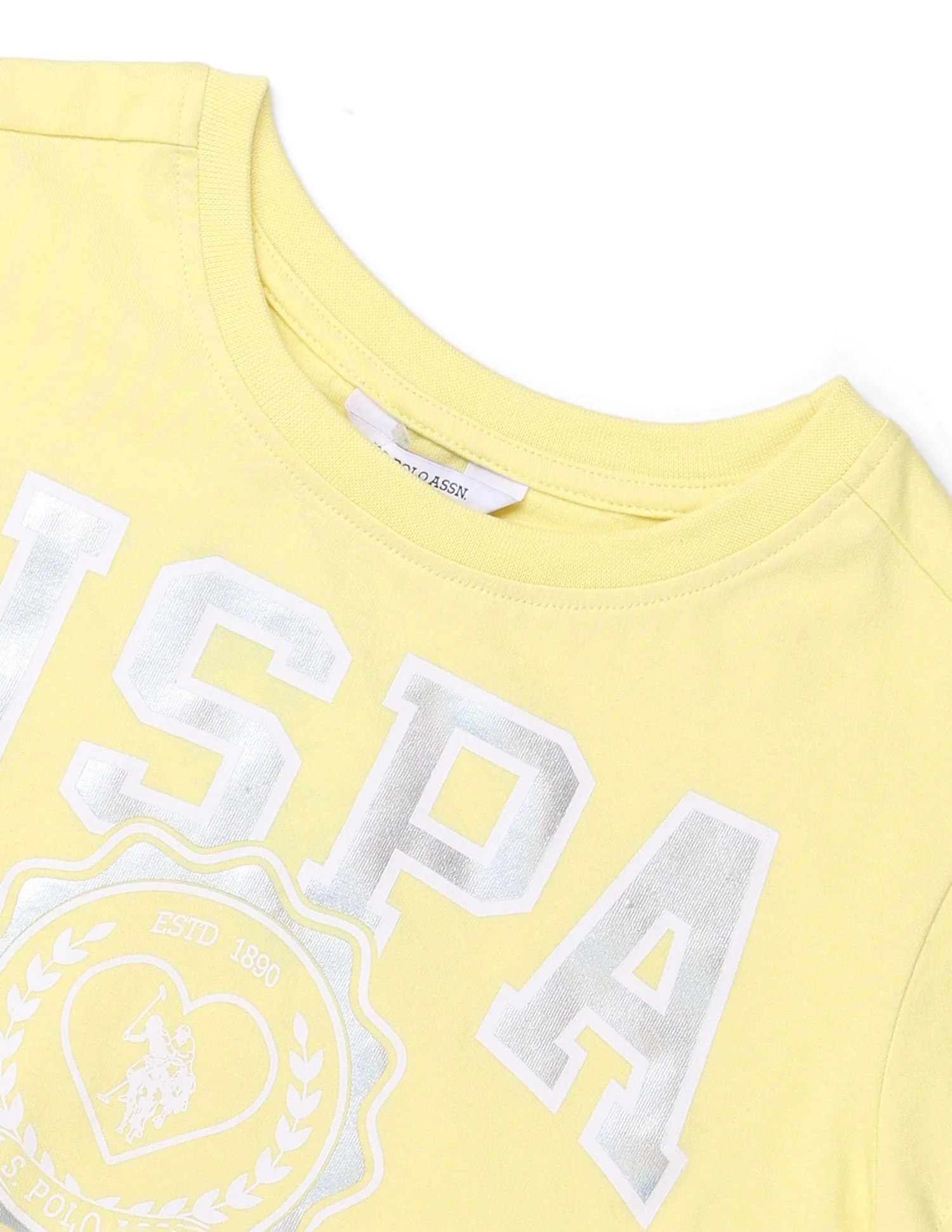 Girls Foil Print Relaxed Fit T-Shirt - Image 8