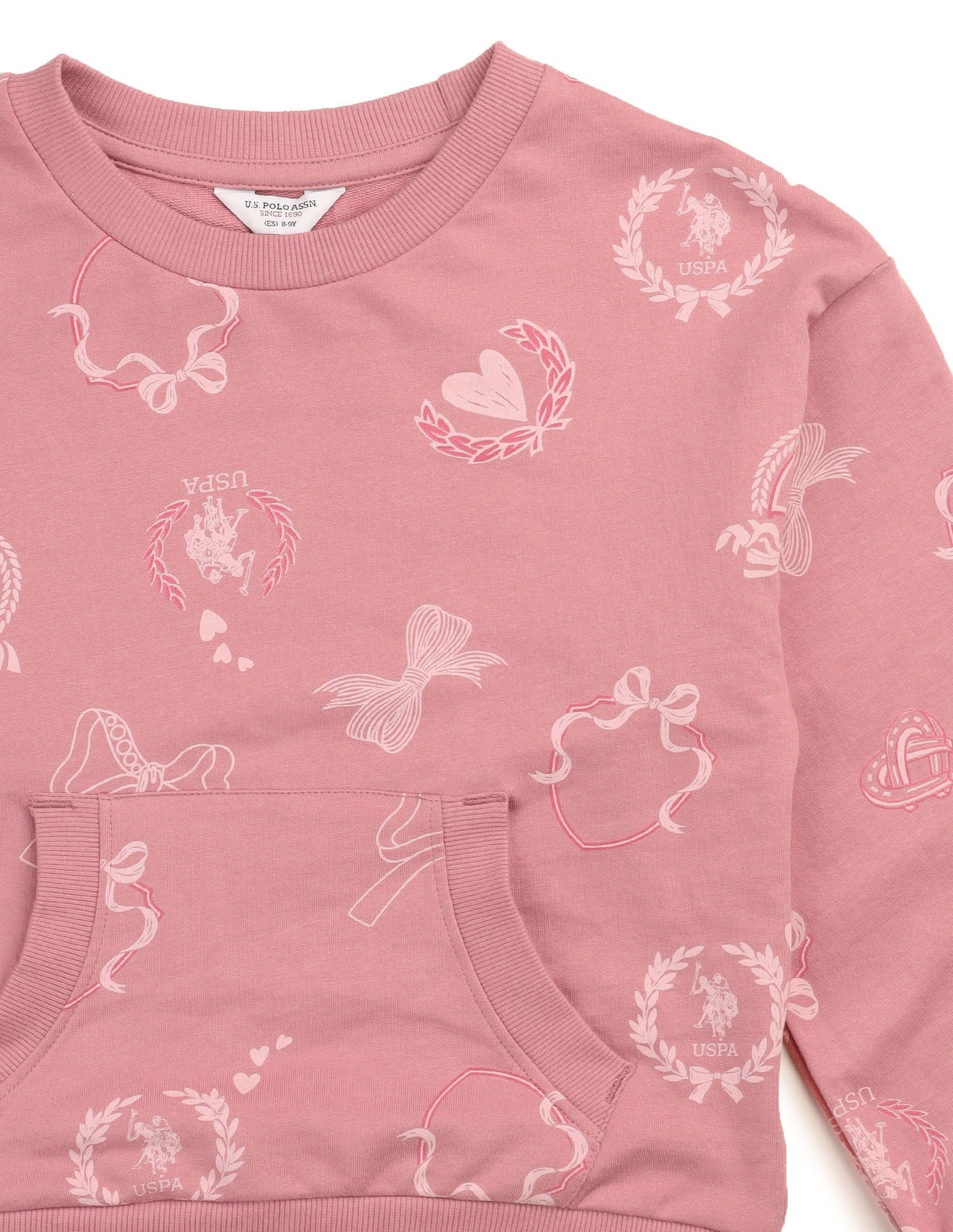 Girls Graphic Printed Comfort Fit Sweatshirt - Image 10