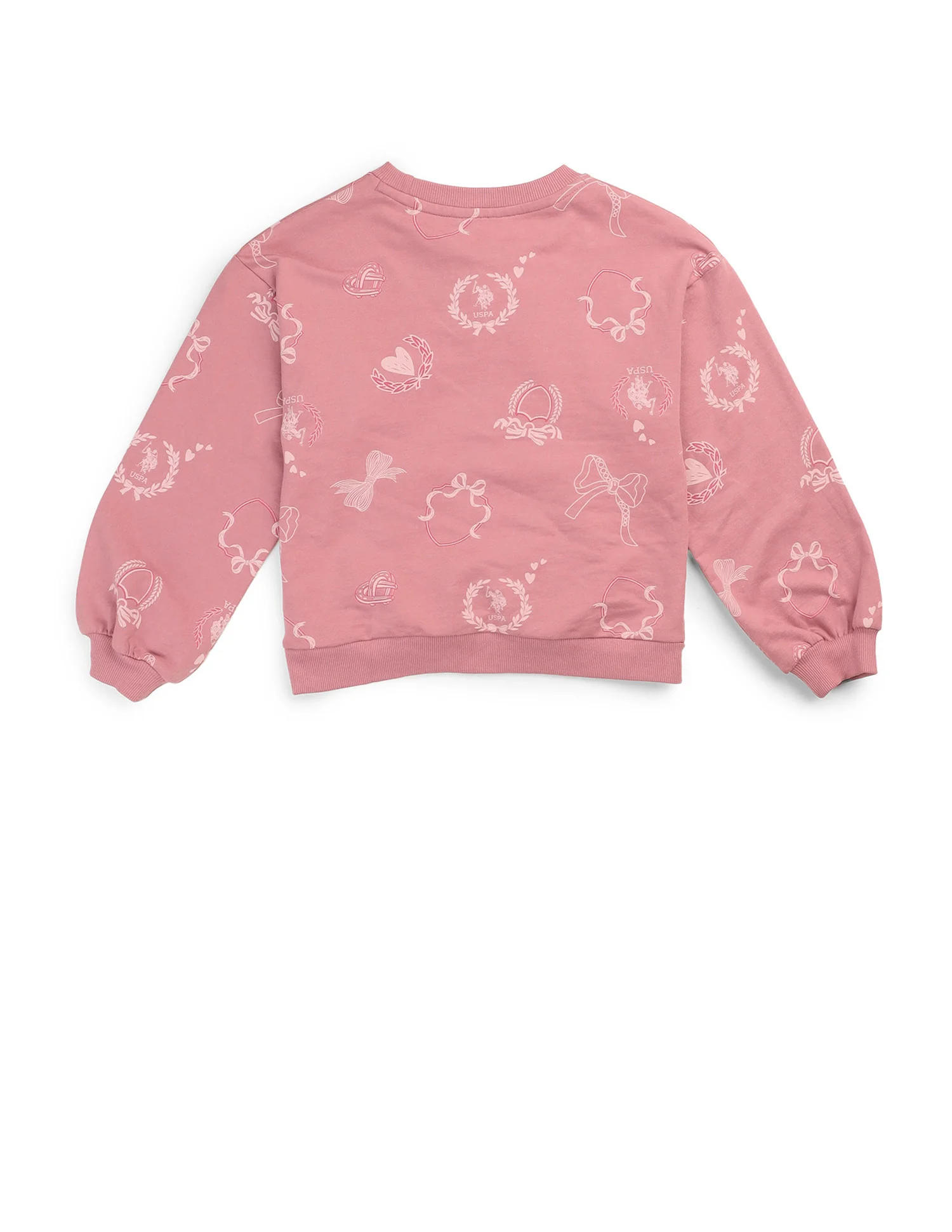 Girls Graphic Printed Comfort Fit Sweatshirt - Image 9