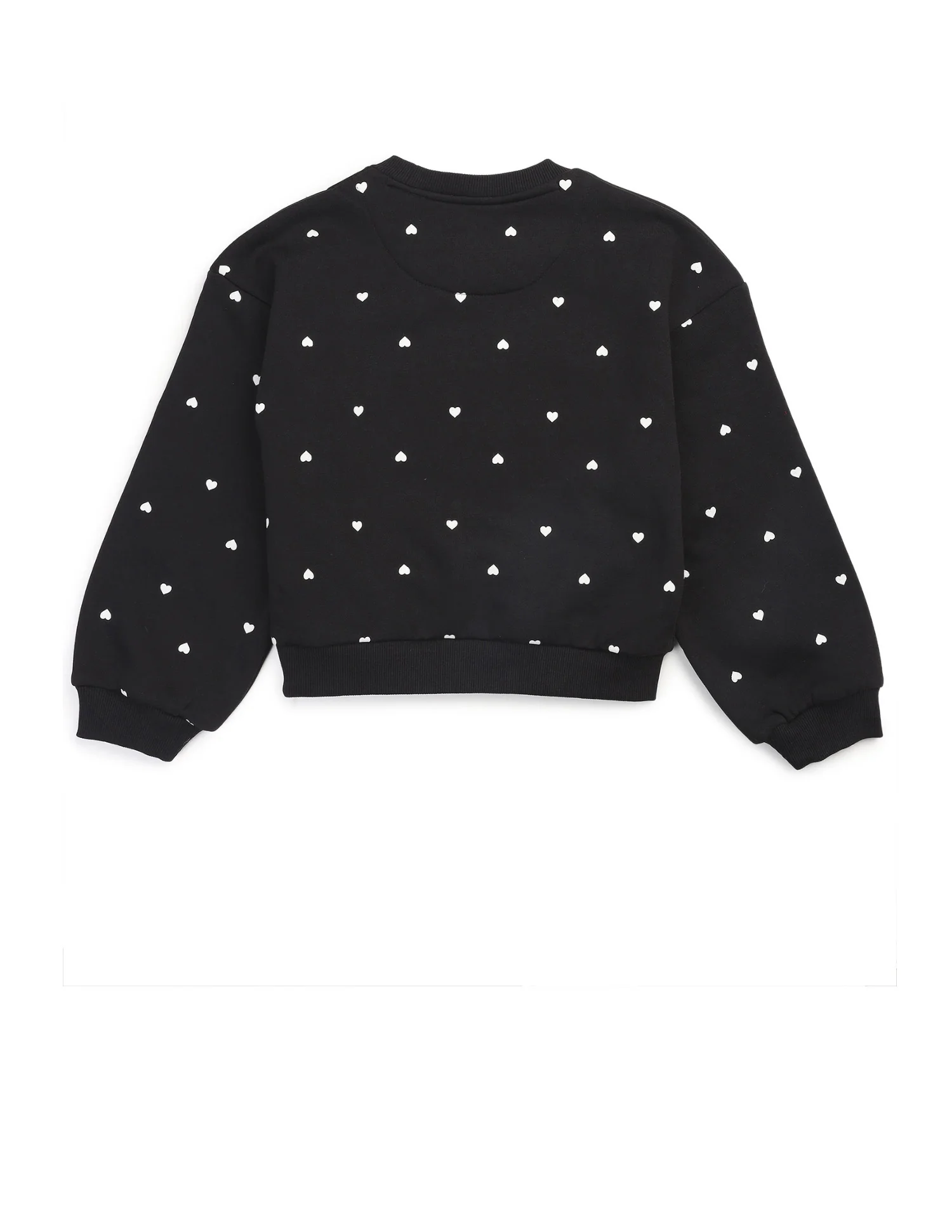 Girls Graphic Printed Regular Fit Sweatshirt - Image 9