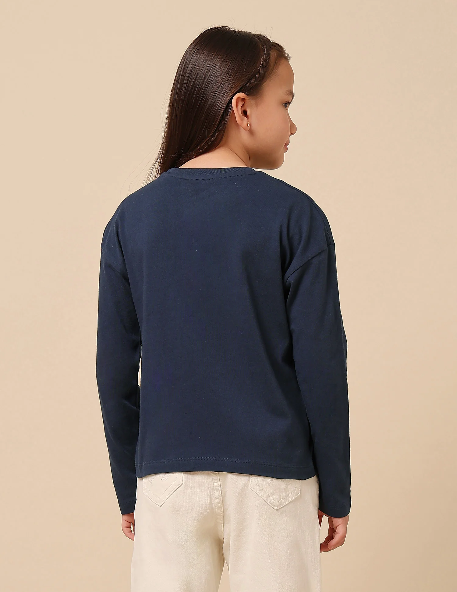 Girls Brand Printed Top - Image 5