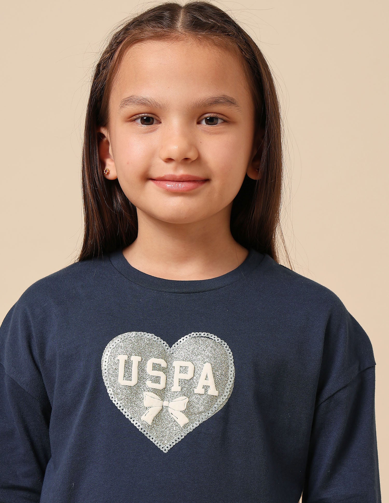 Girls Brand Printed Top - Image 7