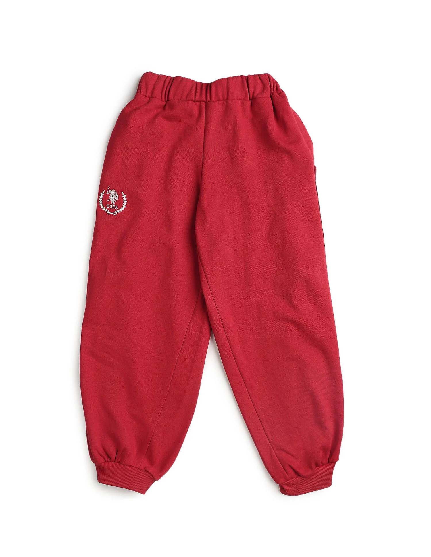 Girls Heart Patterned Knit Mid Rise Joggers - Image 8