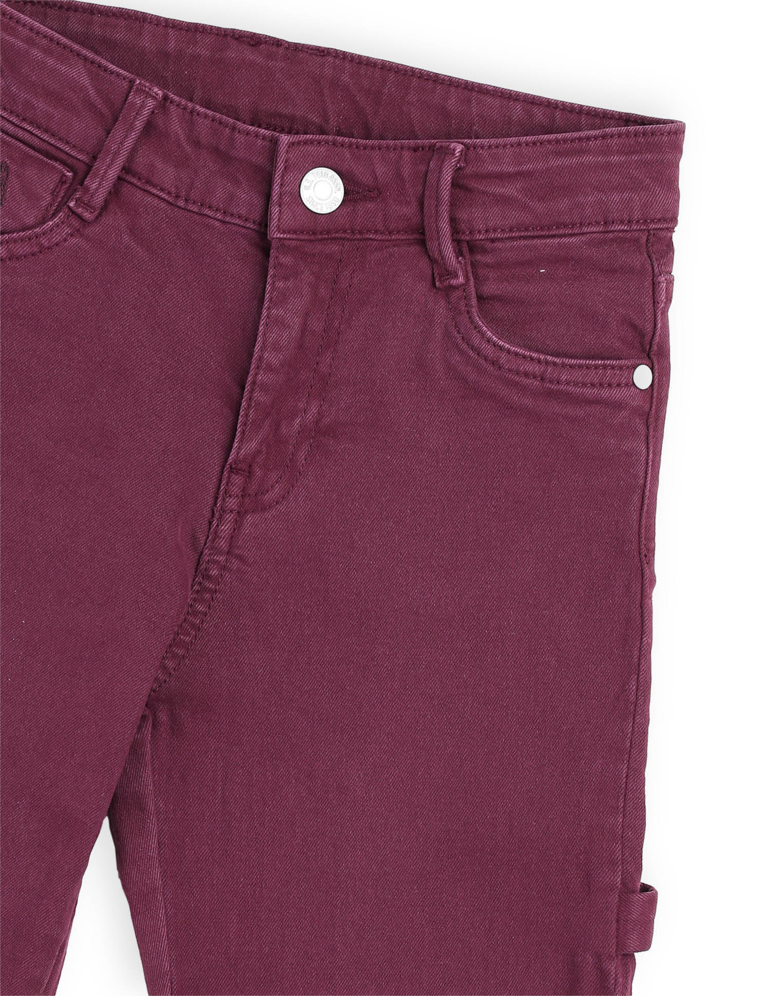 Girls Mid Rise Bootcut Jeans - Image 2