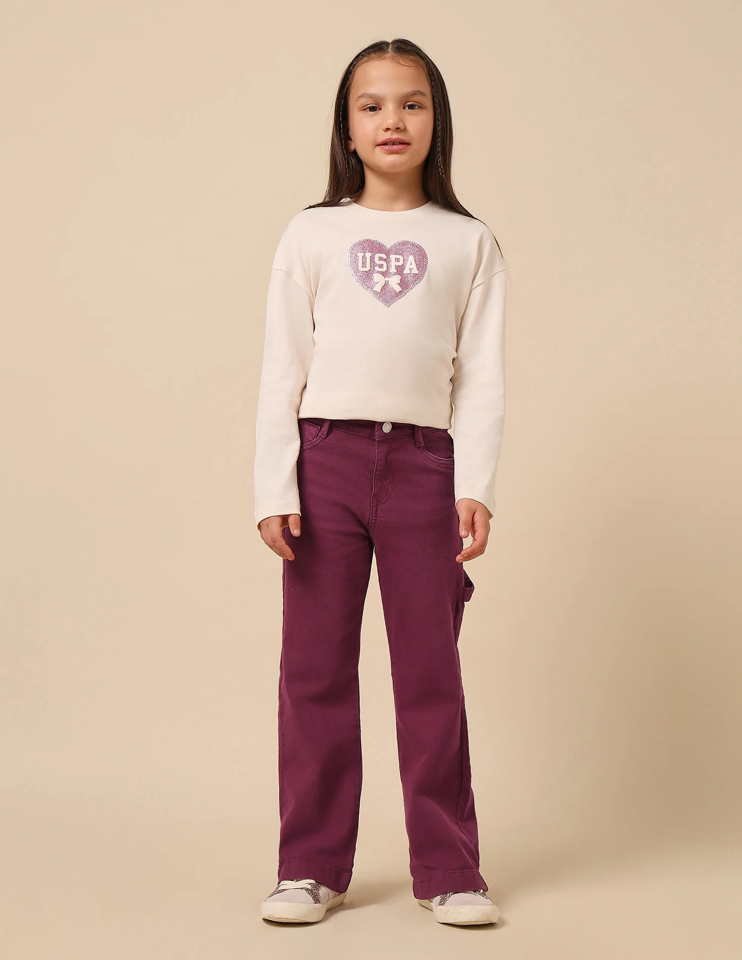 Girls Mid Rise Bootcut Jeans - Image 6