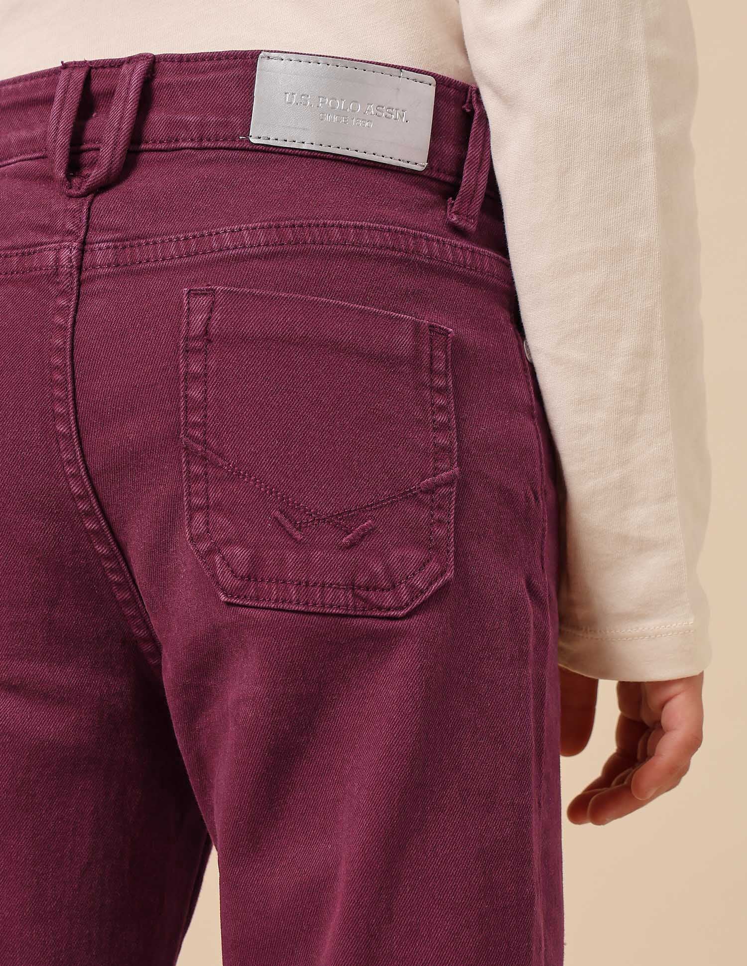 Girls Mid Rise Bootcut Jeans - Image 8