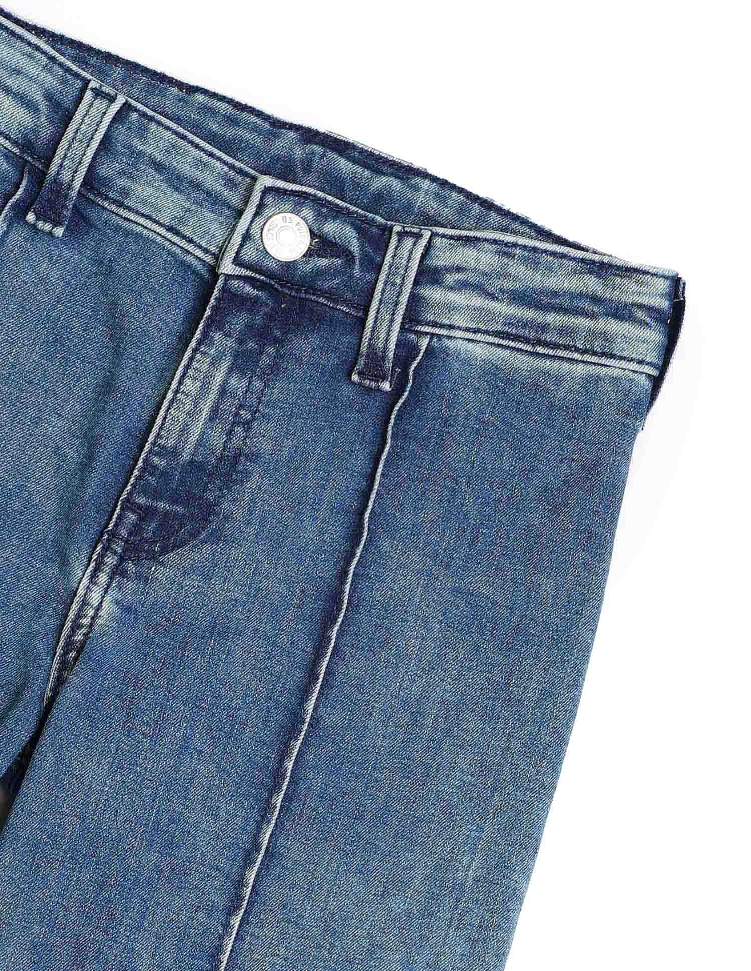 Girls Mid Rise Bootcut Jeans - Image 2