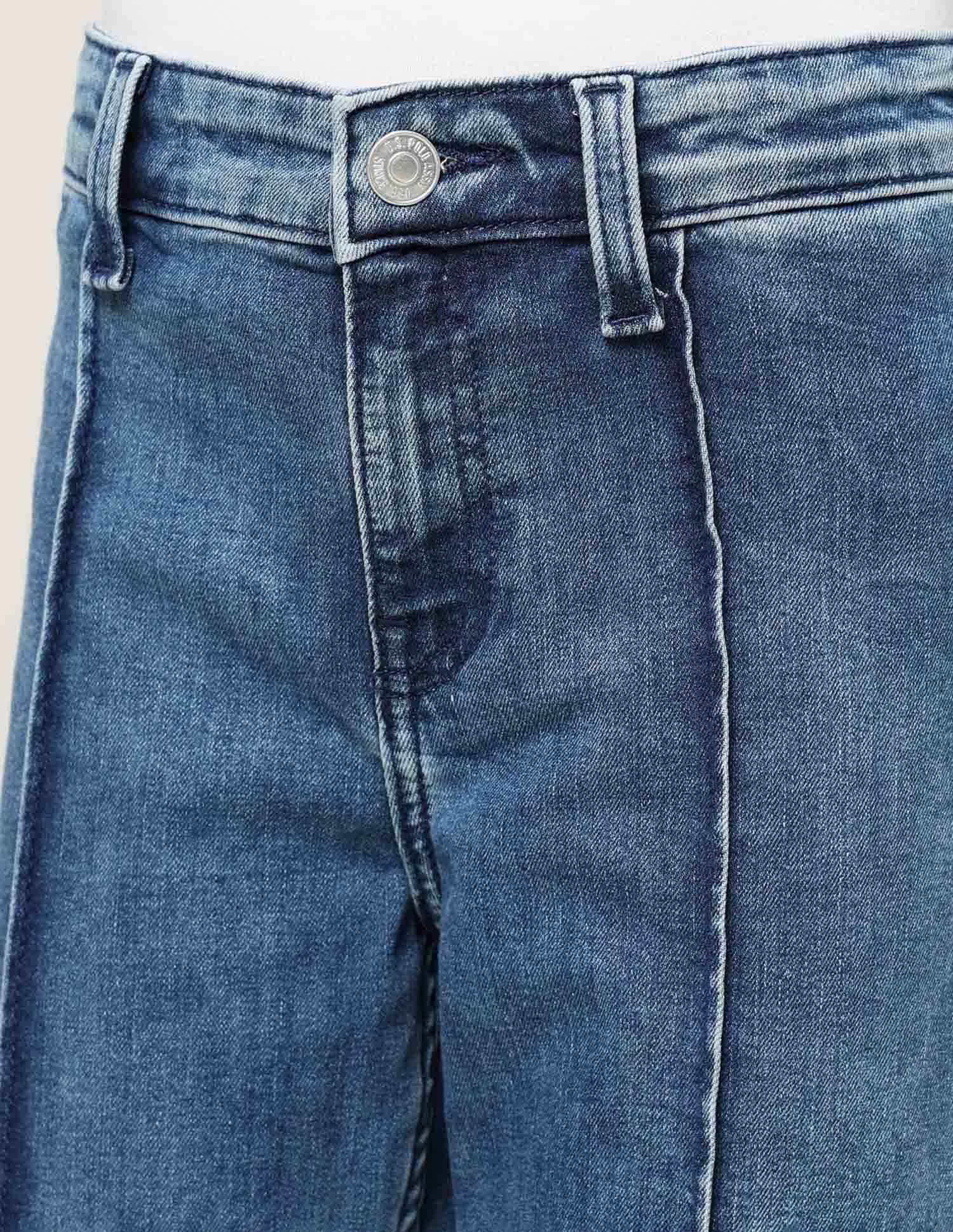 Girls Mid Rise Bootcut Jeans - Image 5