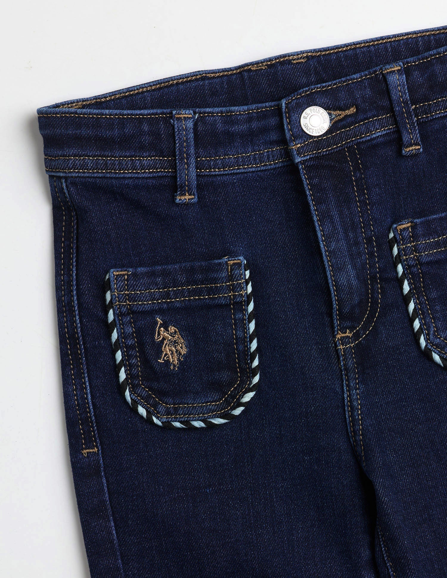 Girls Mid Rise Flared Fit Jeans - Image 2