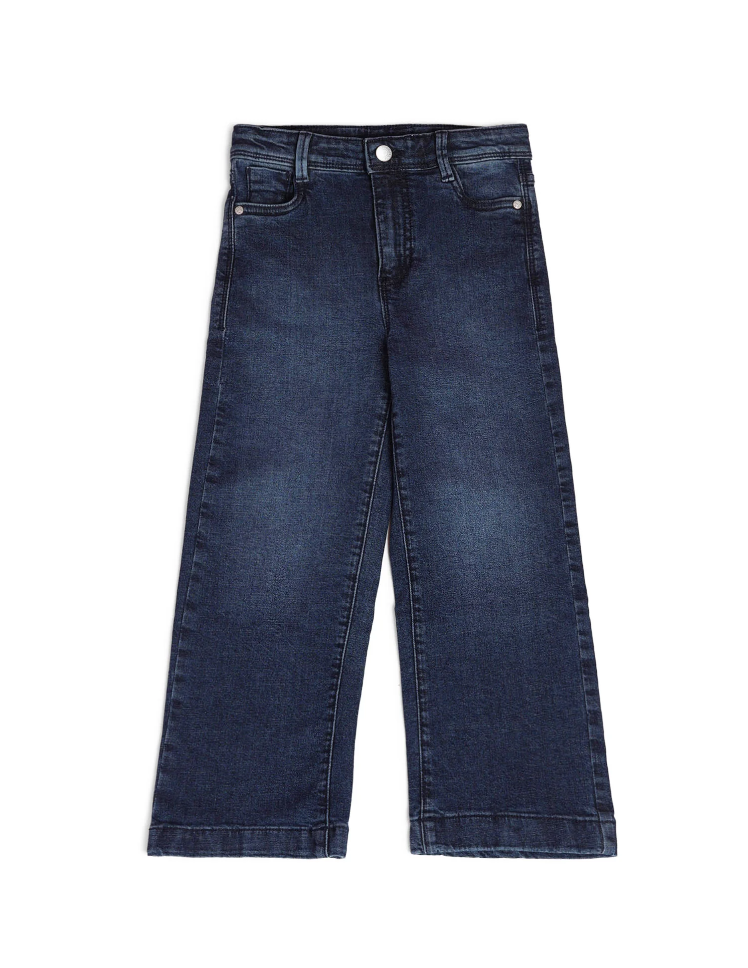 Girls Mid Rise Flared Fit Jeans - Image 5