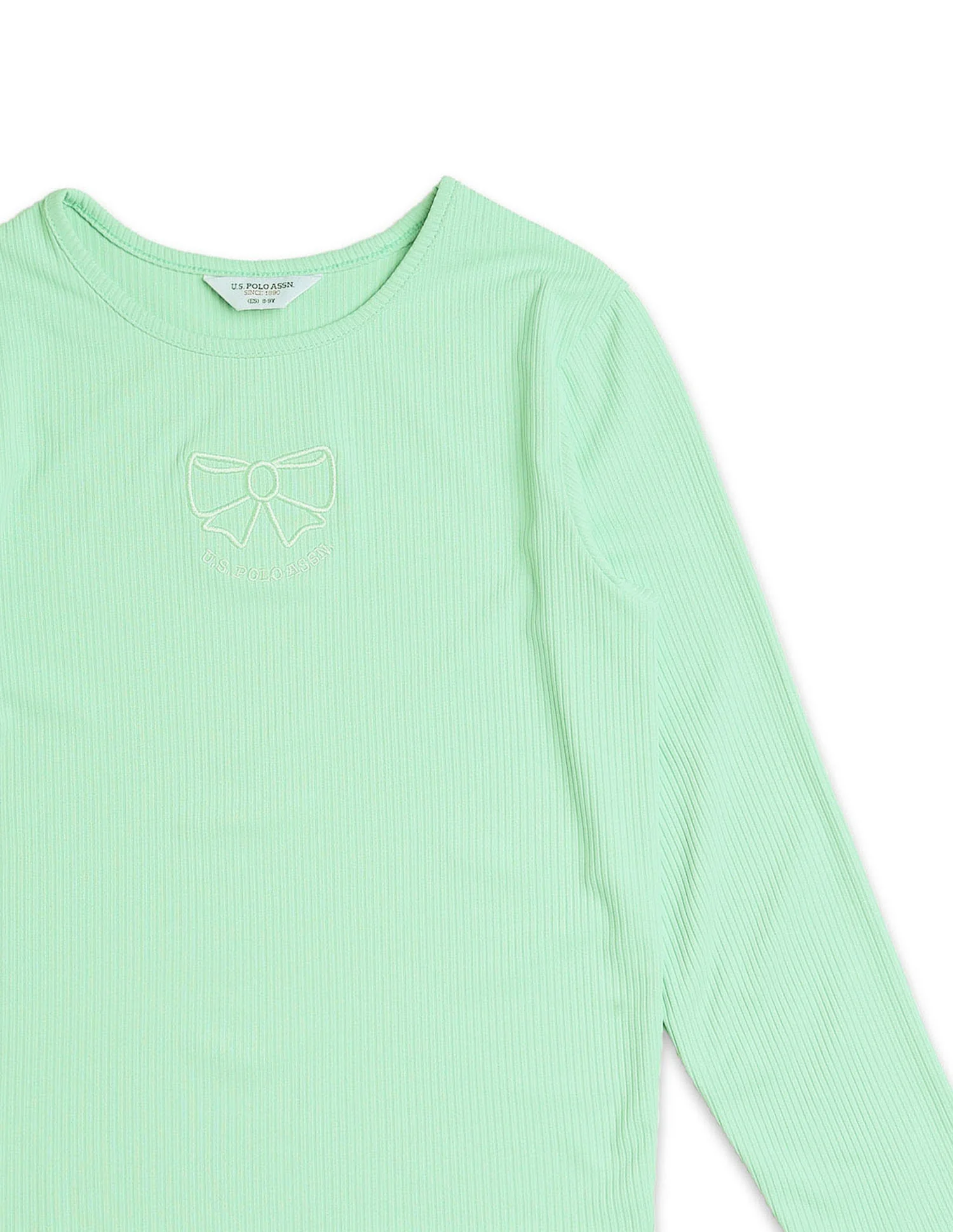 Girls Patterned Knit Regular Fit T-Shirt - Image 10
