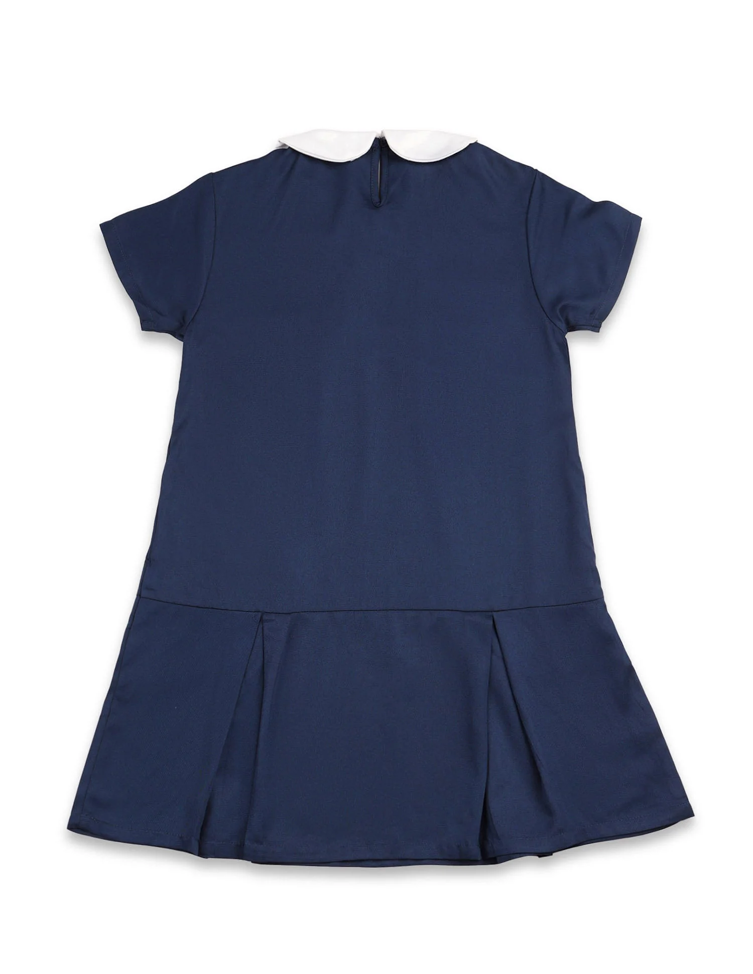 Girls Peter Pan Collar A-Line Dress - Image 7
