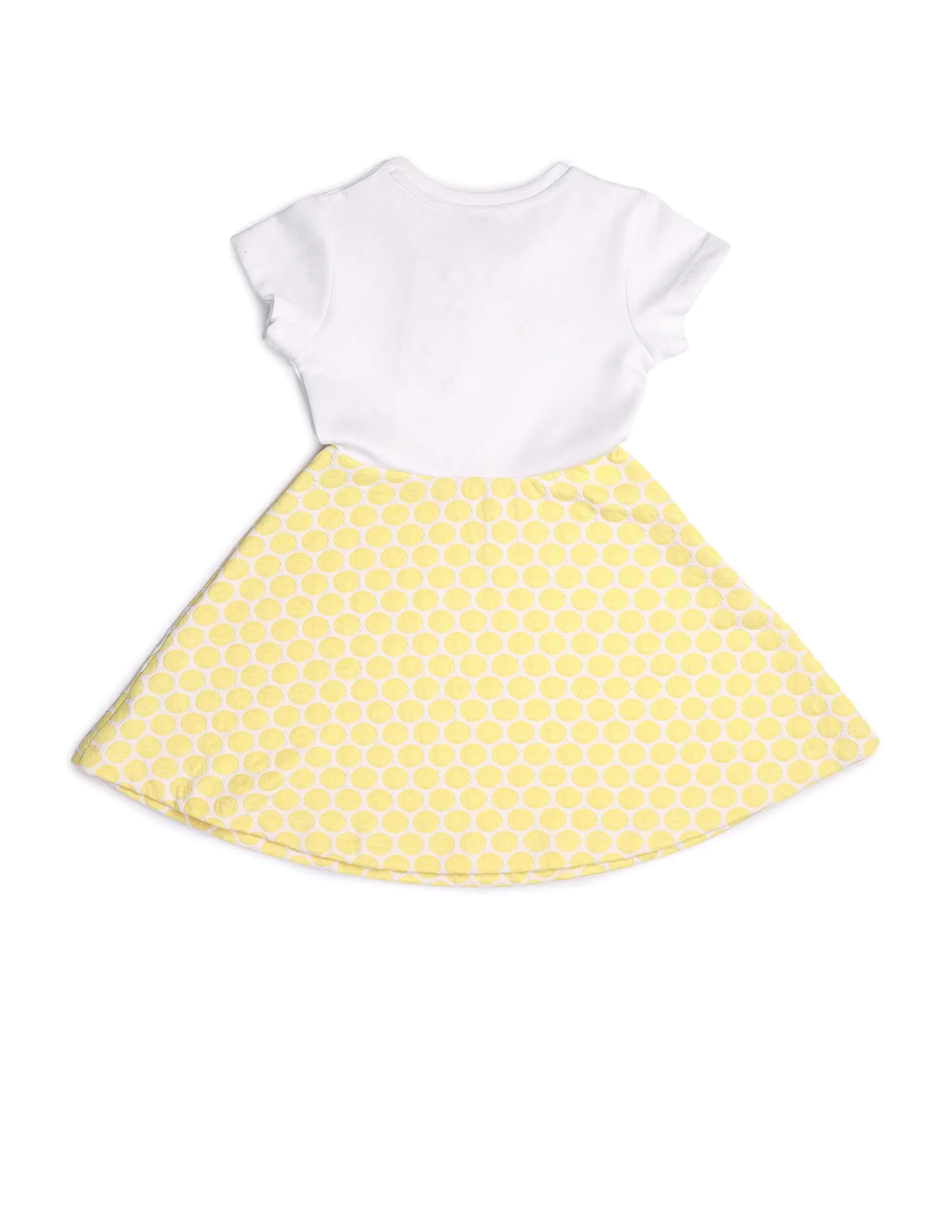 Girls Polka Dots Fit & Flare Dress - Image 10
