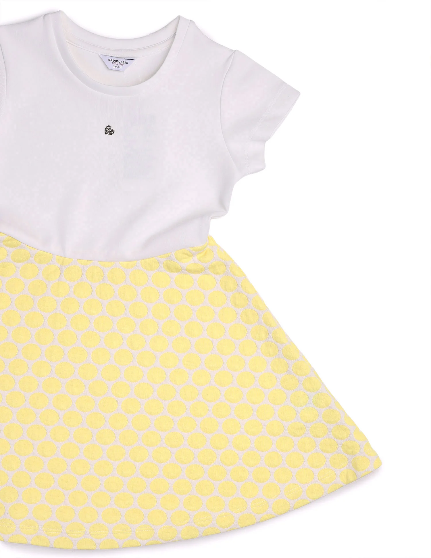 Girls Polka Dots Fit & Flare Dress - Image 11