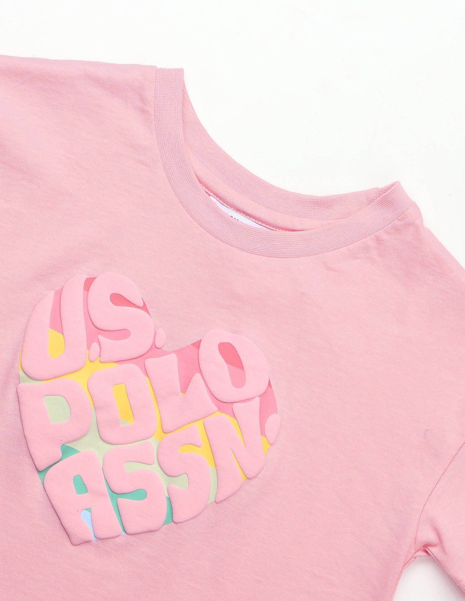 Girls Puff Print Regular Fit T-Shirt - Image 8