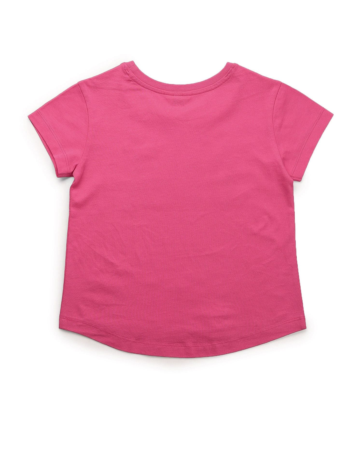 Girls Puff Print Relaxed Fit T-Shirt - Image 7
