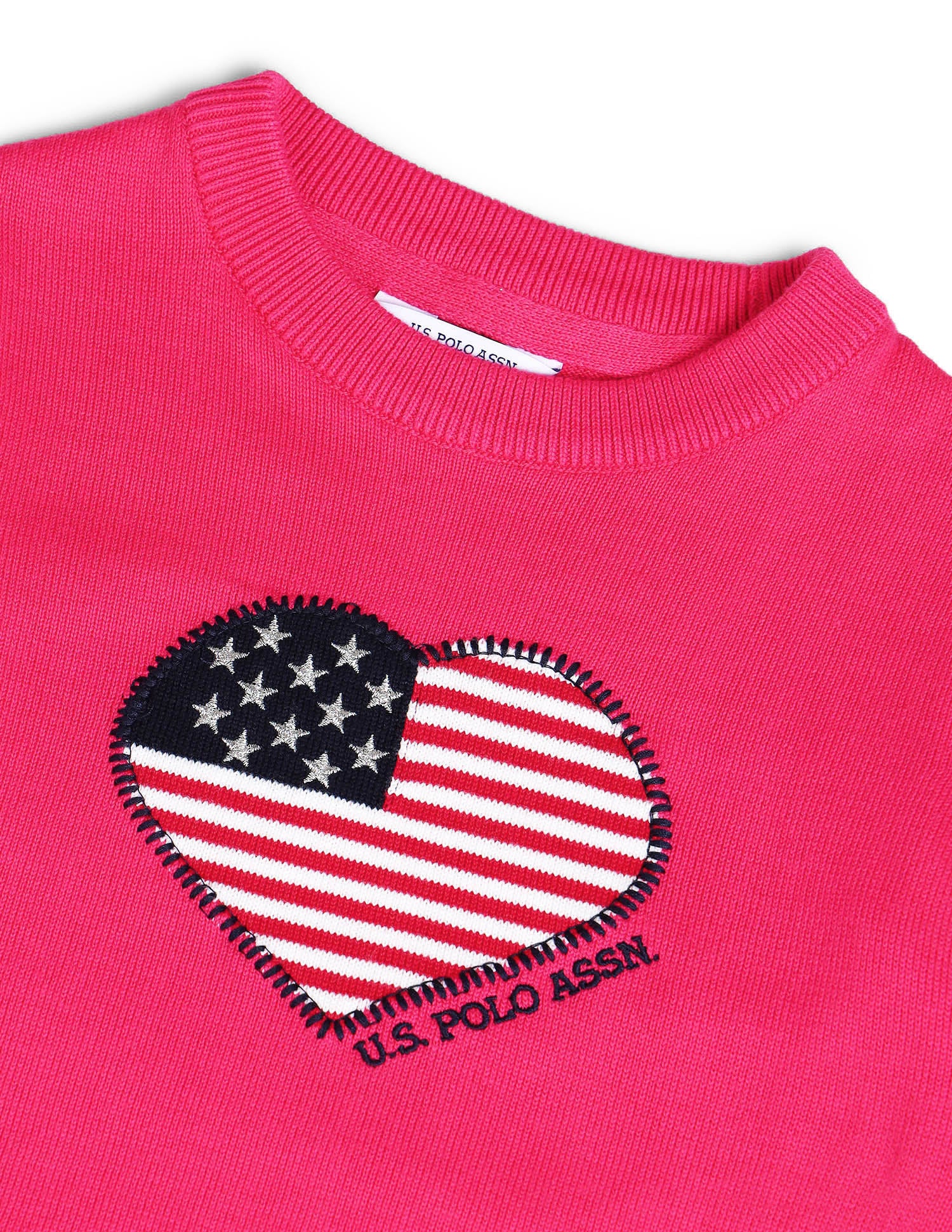 Girls Regular Fit Graphic Printed Sweater - Image 7