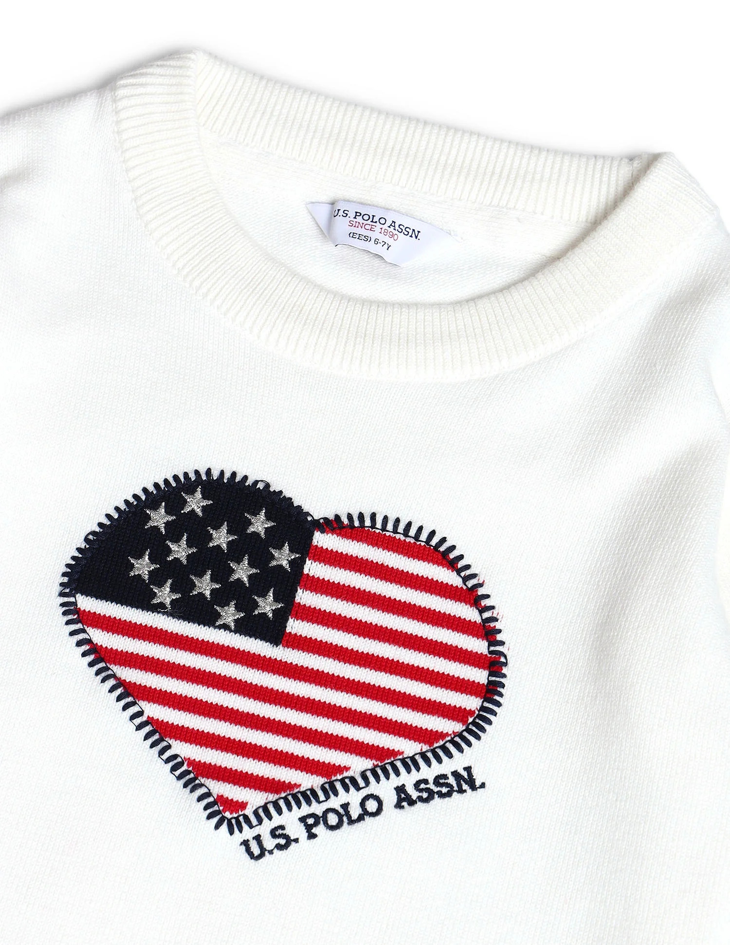Girls Regular Fit Graphic Printed Sweater - Image 7