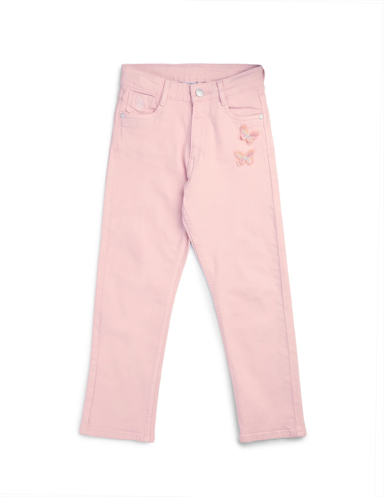 Girls Regular Fit Mid Rise Jeans - Image 9
