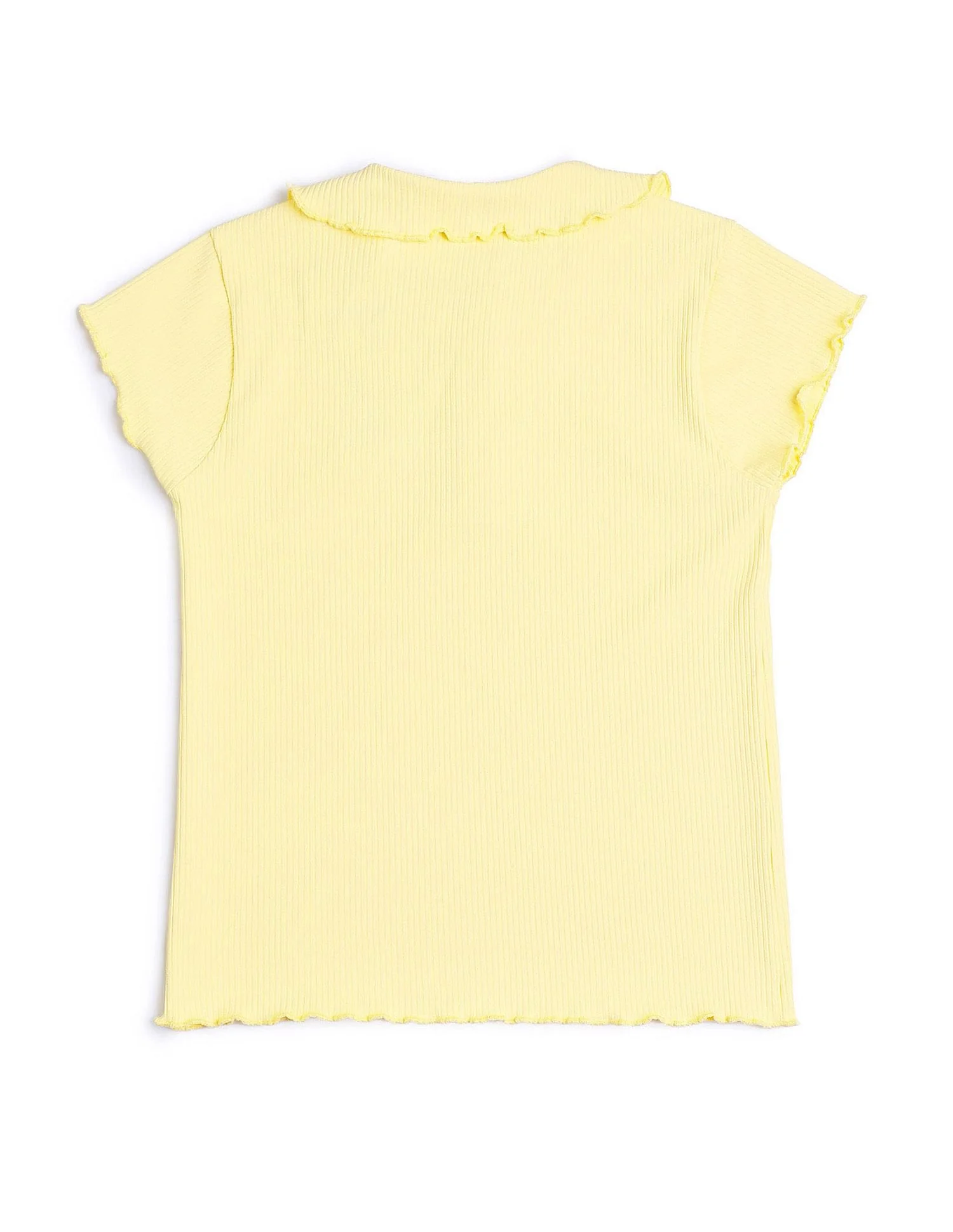 Girls Relaxed Fit Lettuce Edge T-Shirt - Image 7