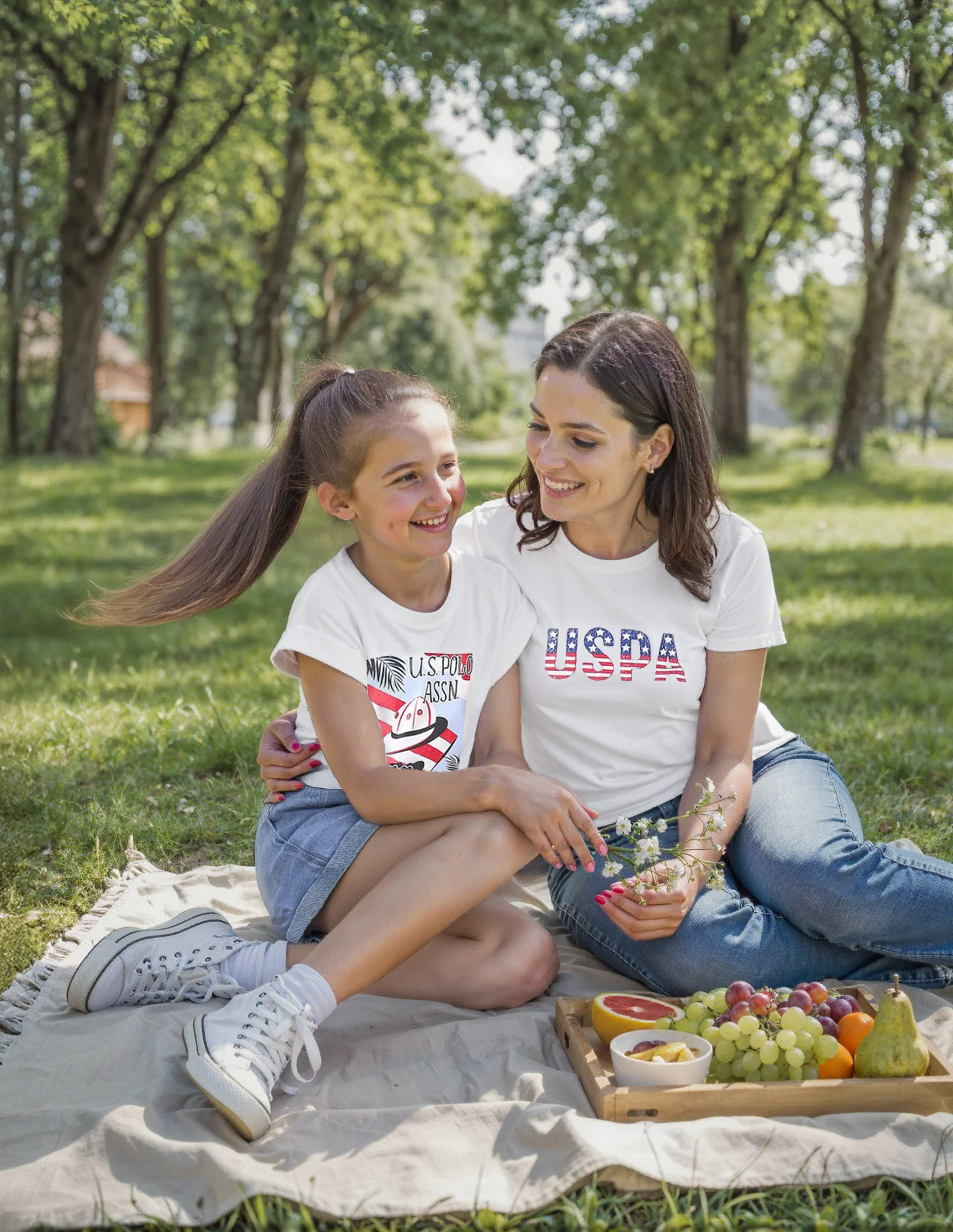 Girls Resort Graphic Cotton T-Shirt - Image 2