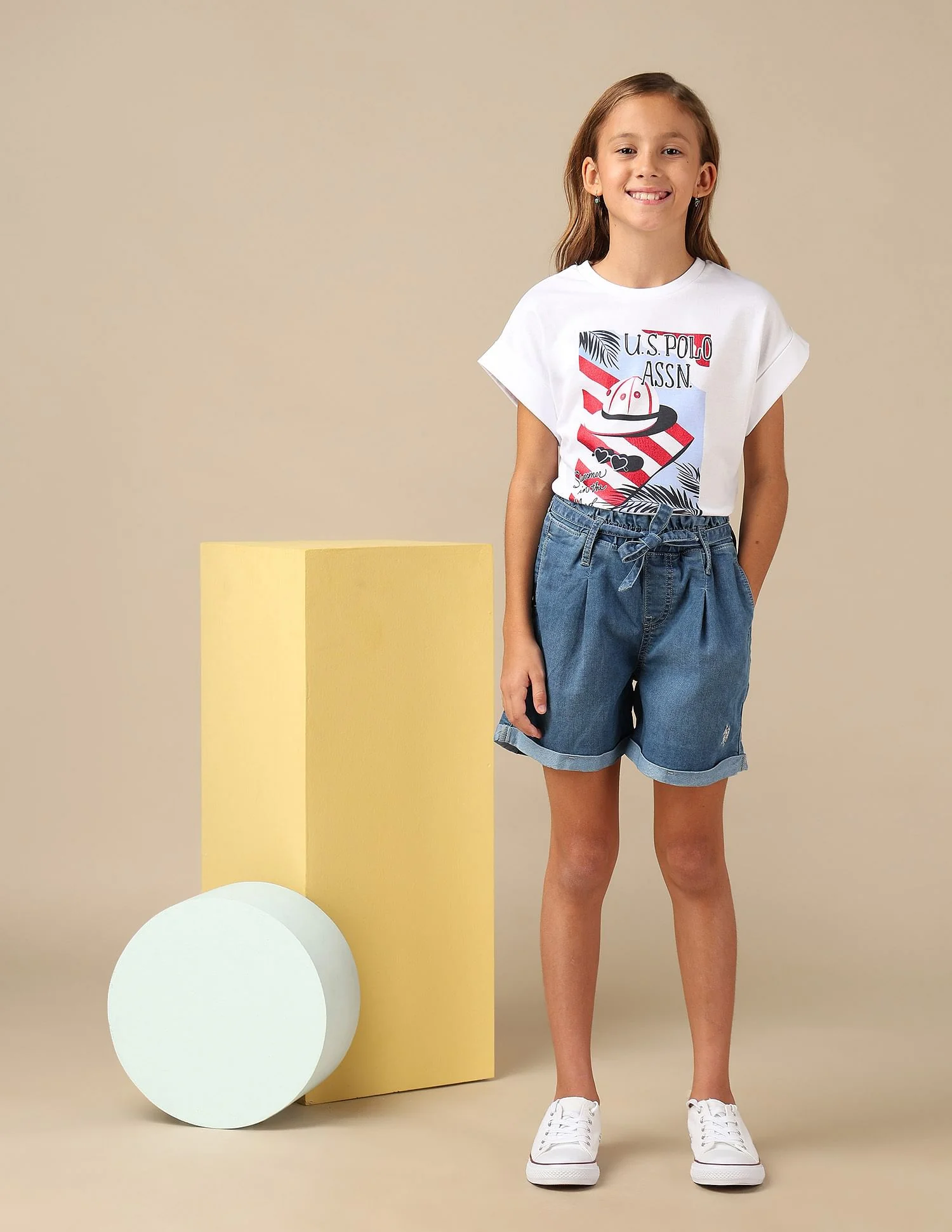 Girls Resort Graphic Cotton T-Shirt - Image 5