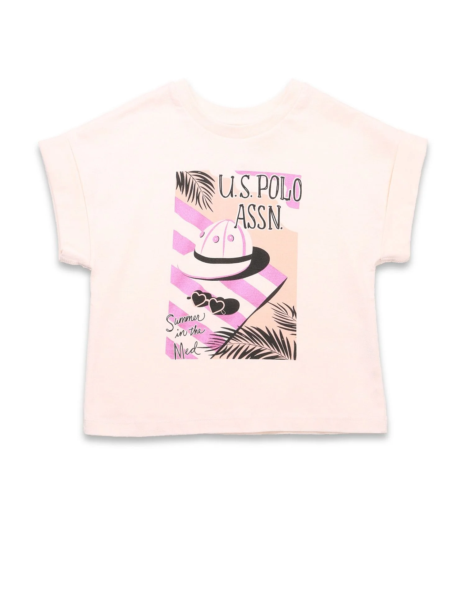 Girls Resort Graphic Cotton T-Shirt - Image 6