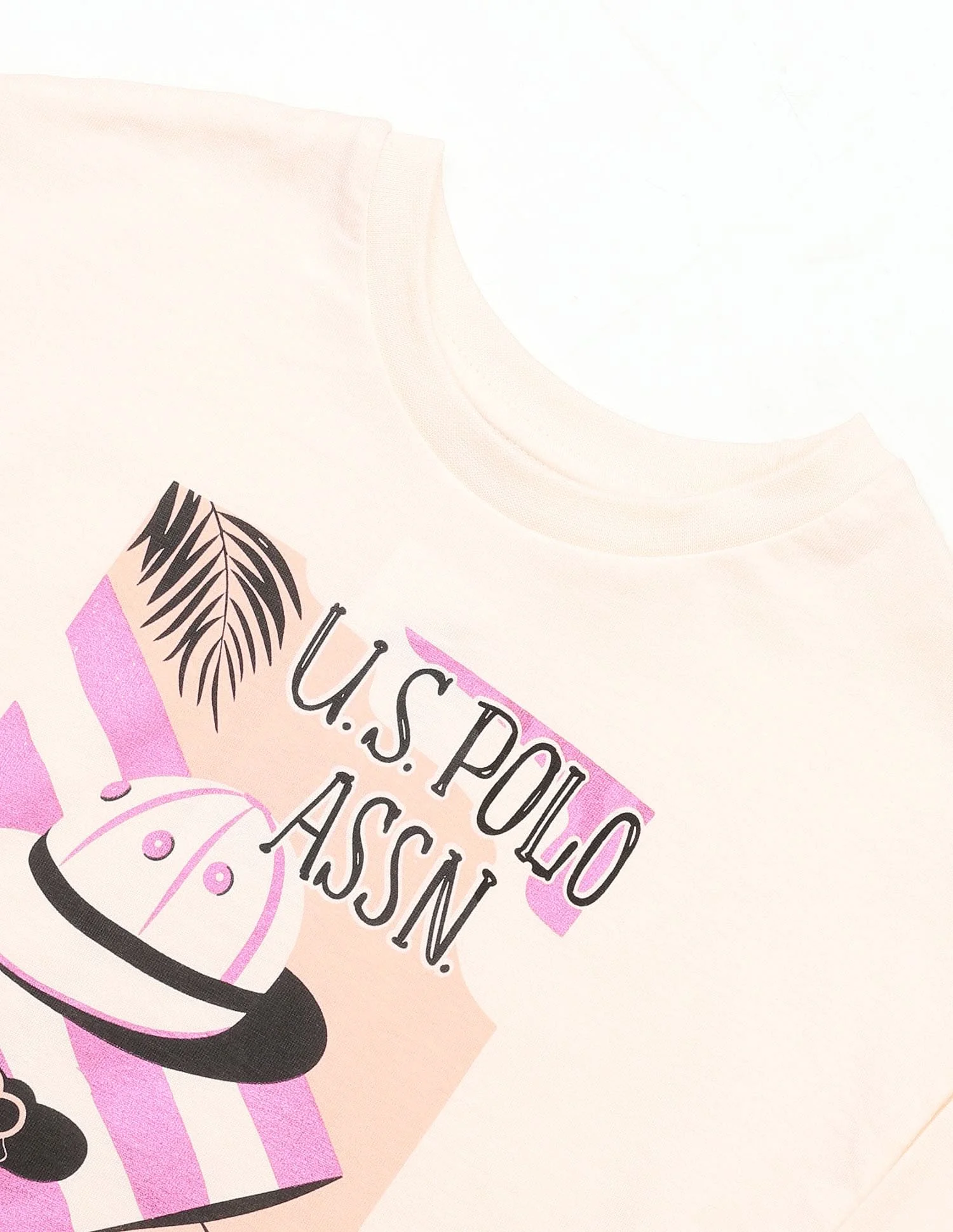 Girls Resort Graphic Cotton T-Shirt - Image 8