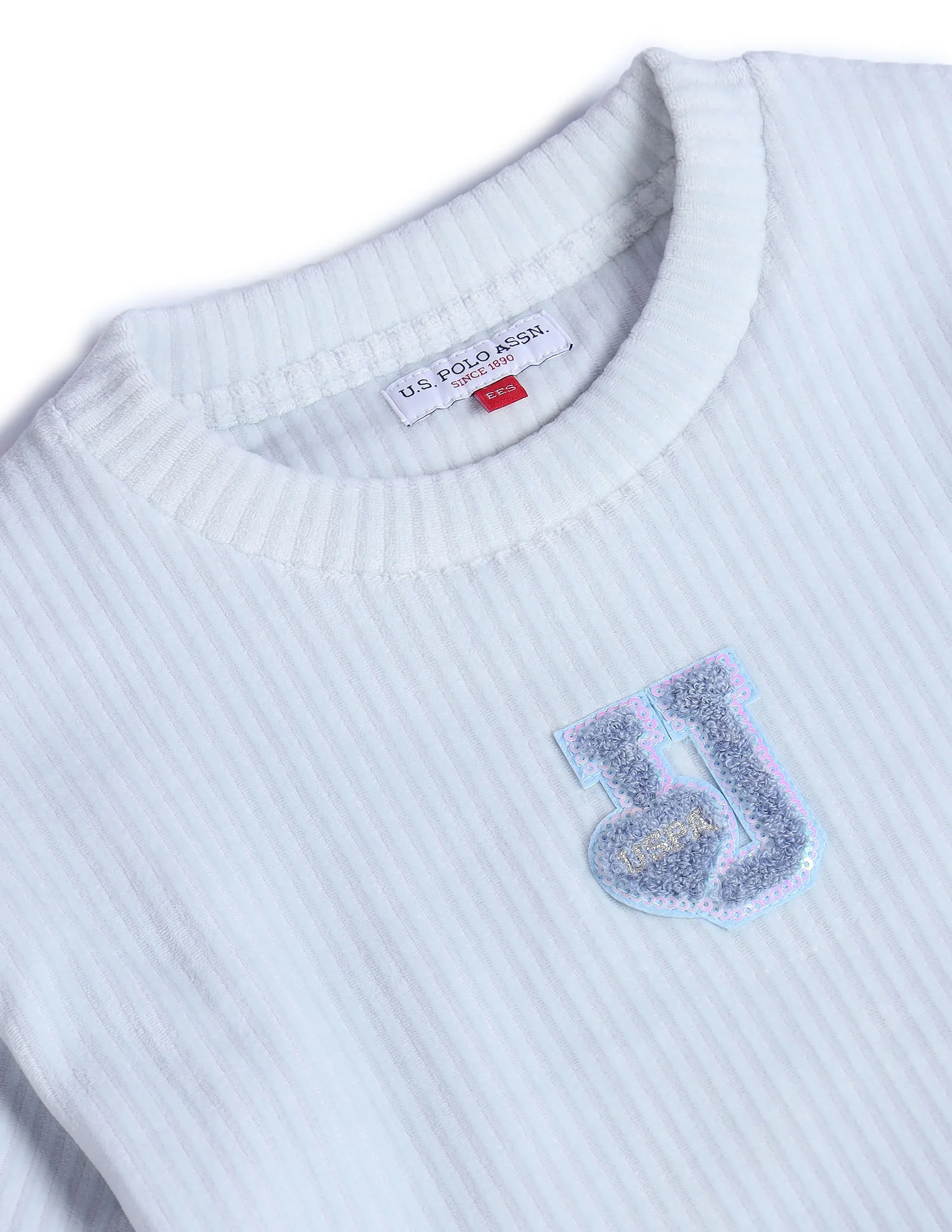 Girls Ribbed Sweatshirt - Image 2