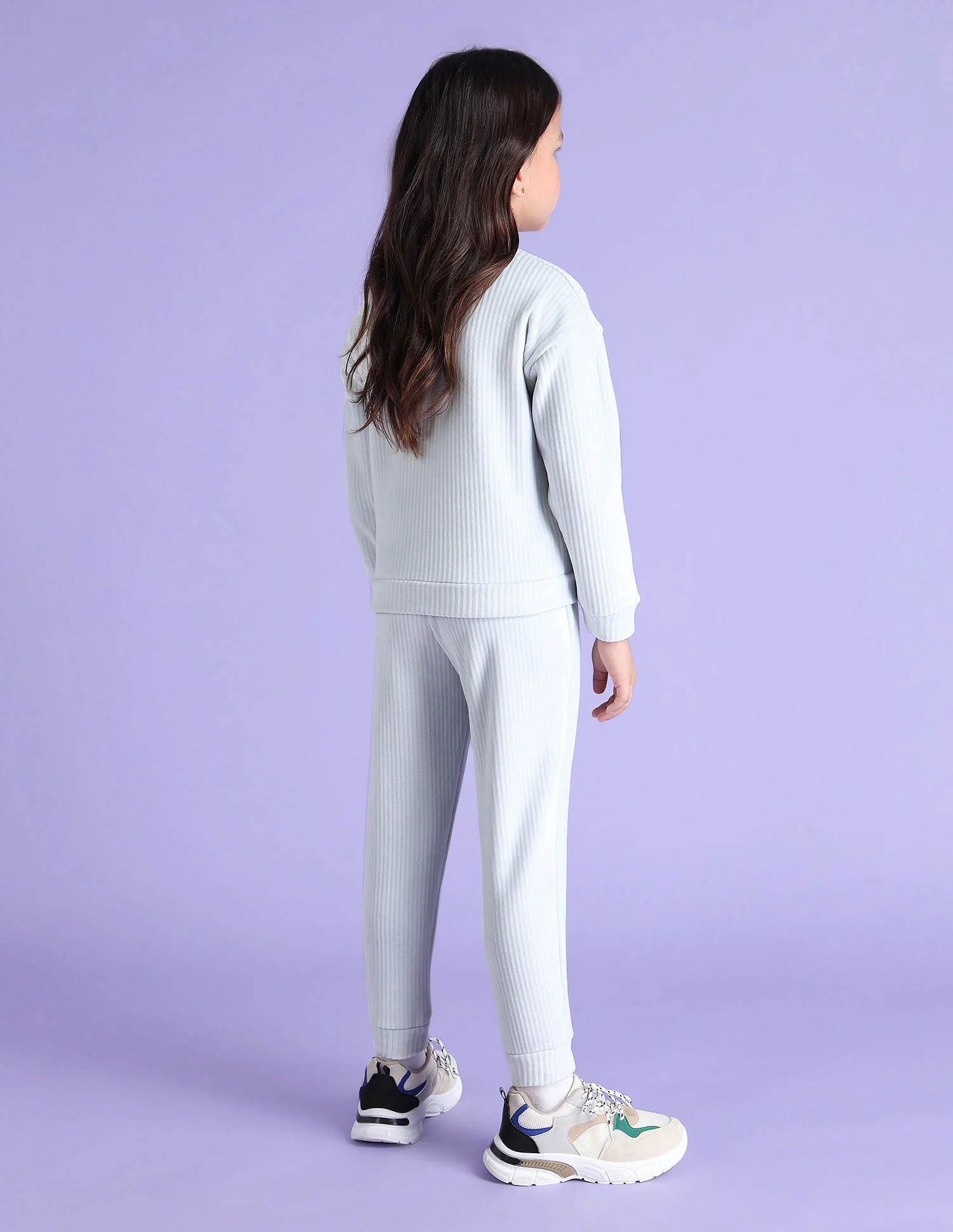 Girls Ribbed Sweatshirt - Image 4