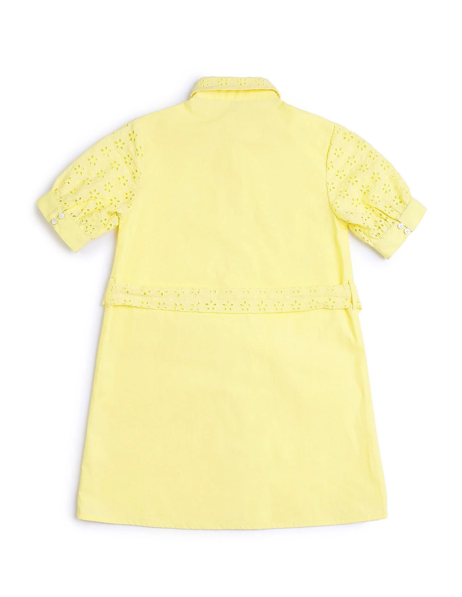 Girls Schiffli Shirt Dress - Image 7