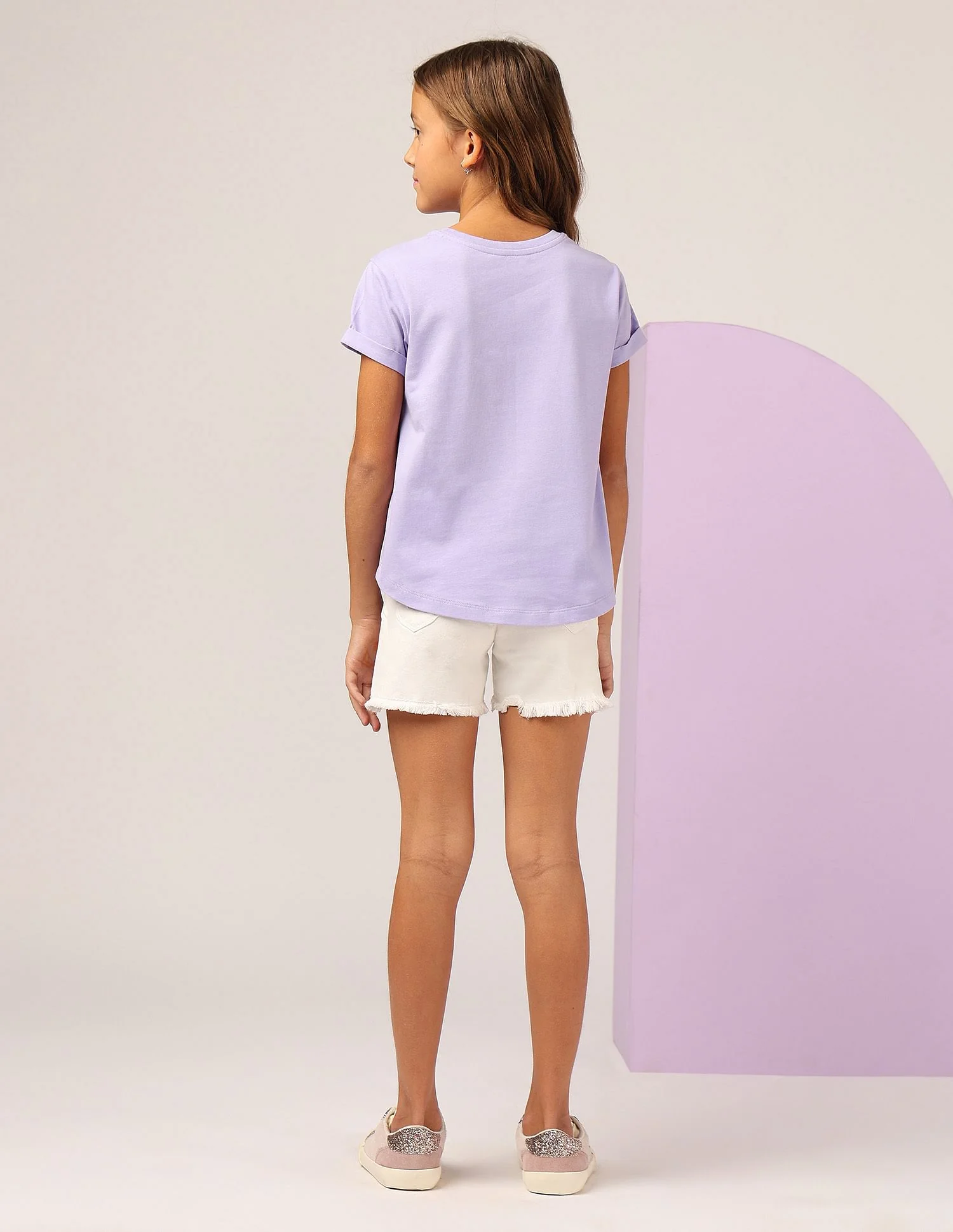 Girls Sequins Detailed Relaxed Fit T-Shirt - Image 4