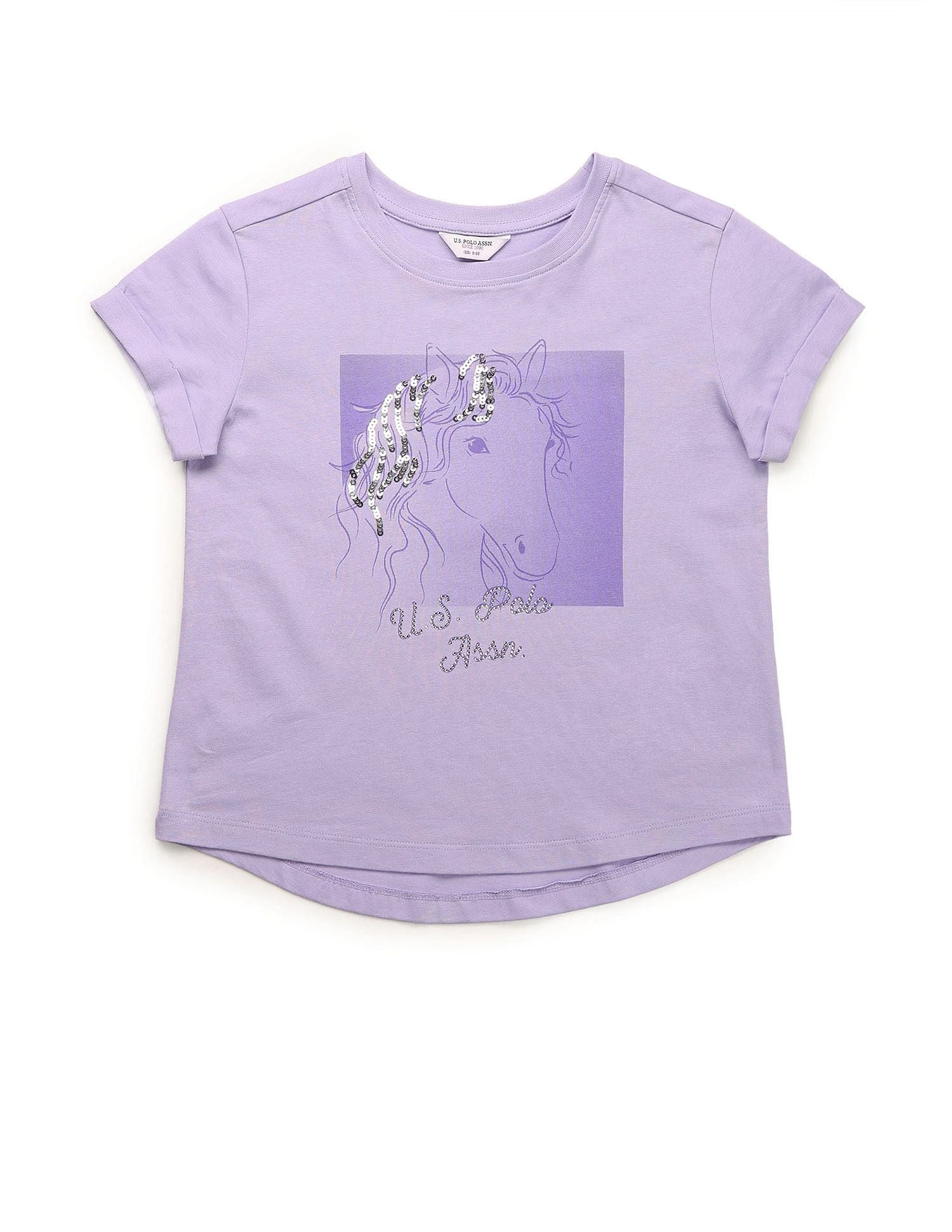 Girls Sequins Detailed Relaxed Fit T-Shirt - Image 6